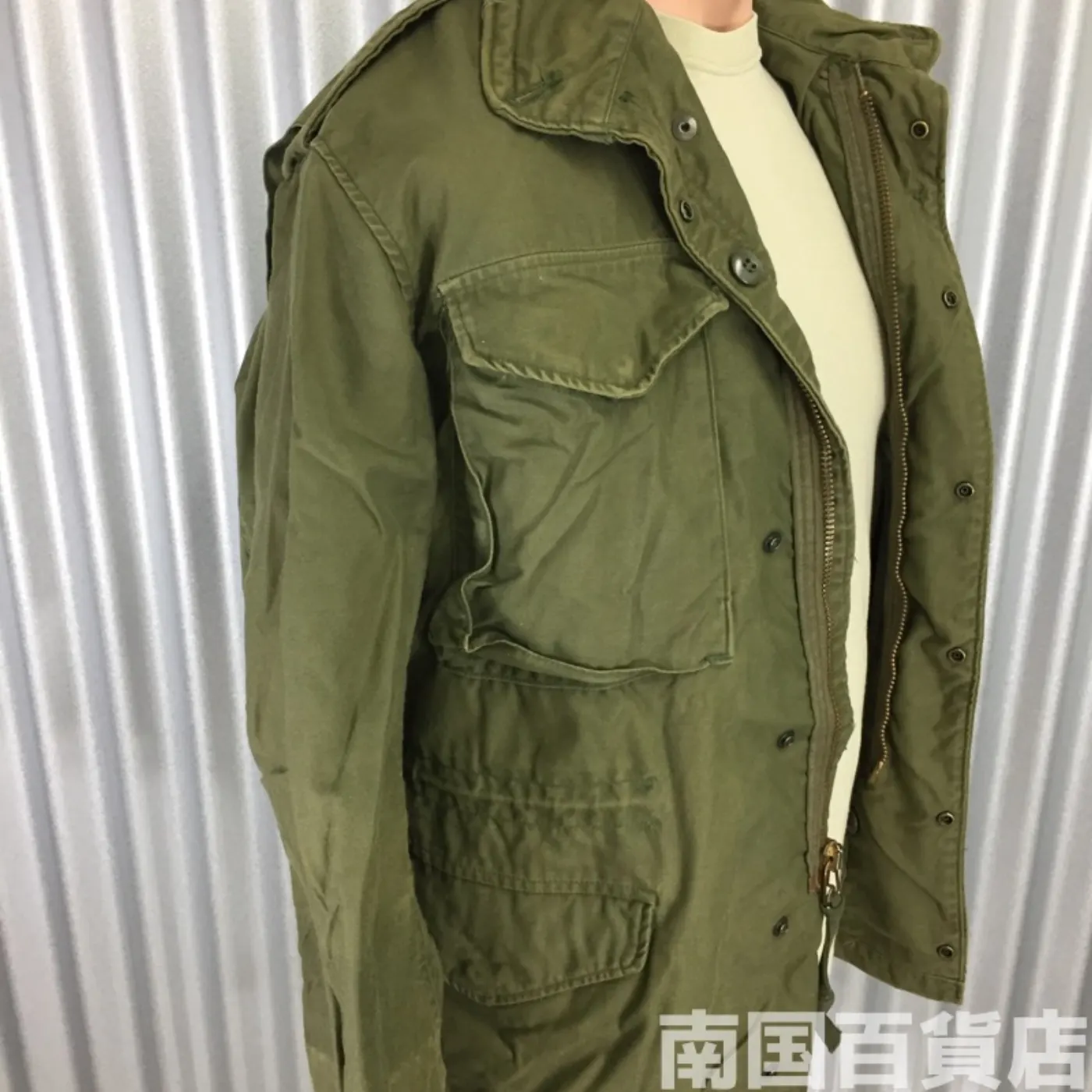 M51 フィールドジャケット SSサイズ ジャンク品 記録写真6