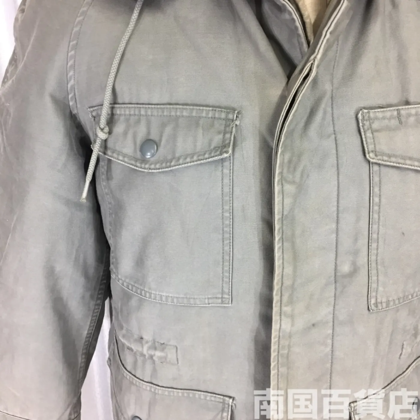 USAF フィールドジャケット SRサイズ 中古品 記録写真3