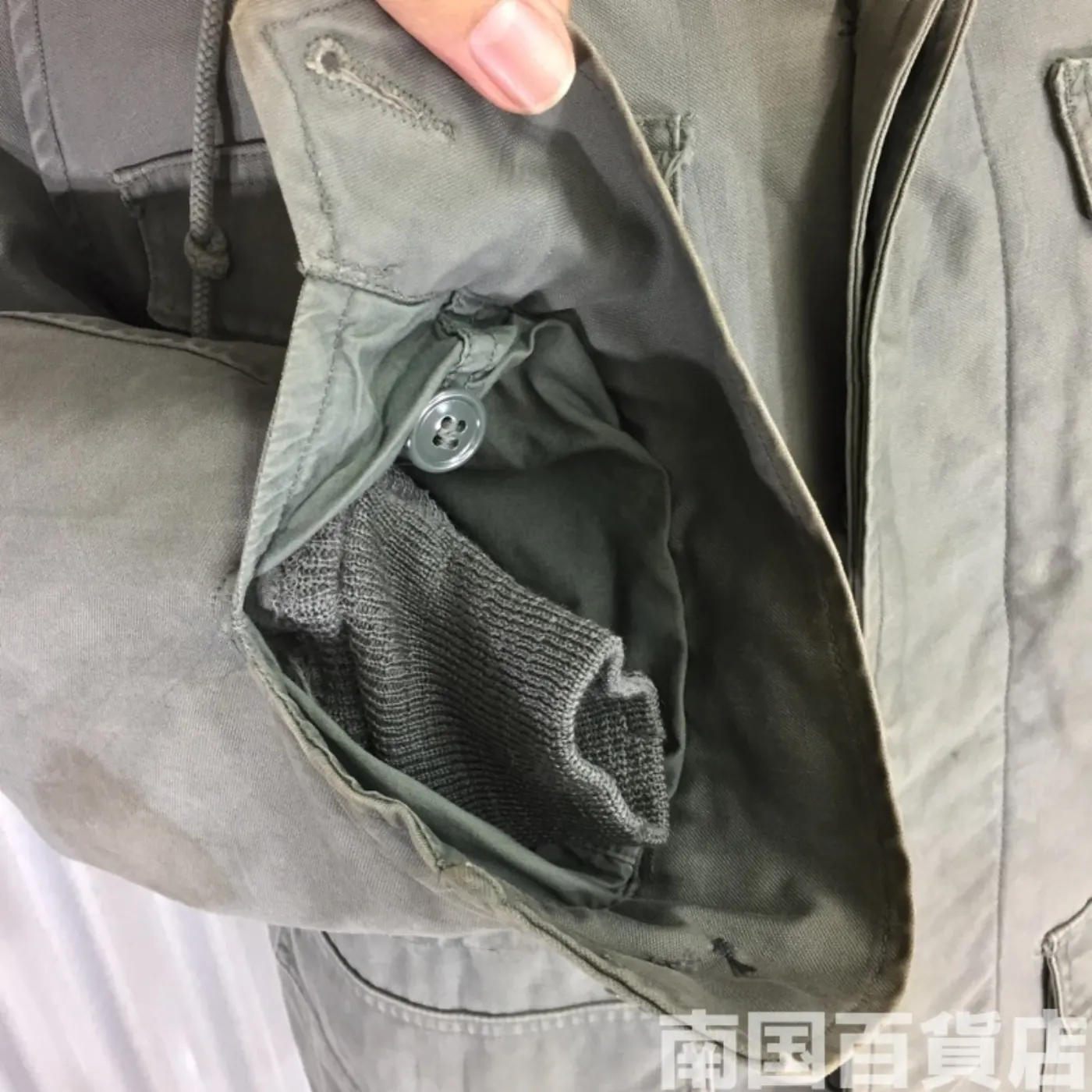 USAF フィールドジャケット SRサイズ 中古品 記録写真8