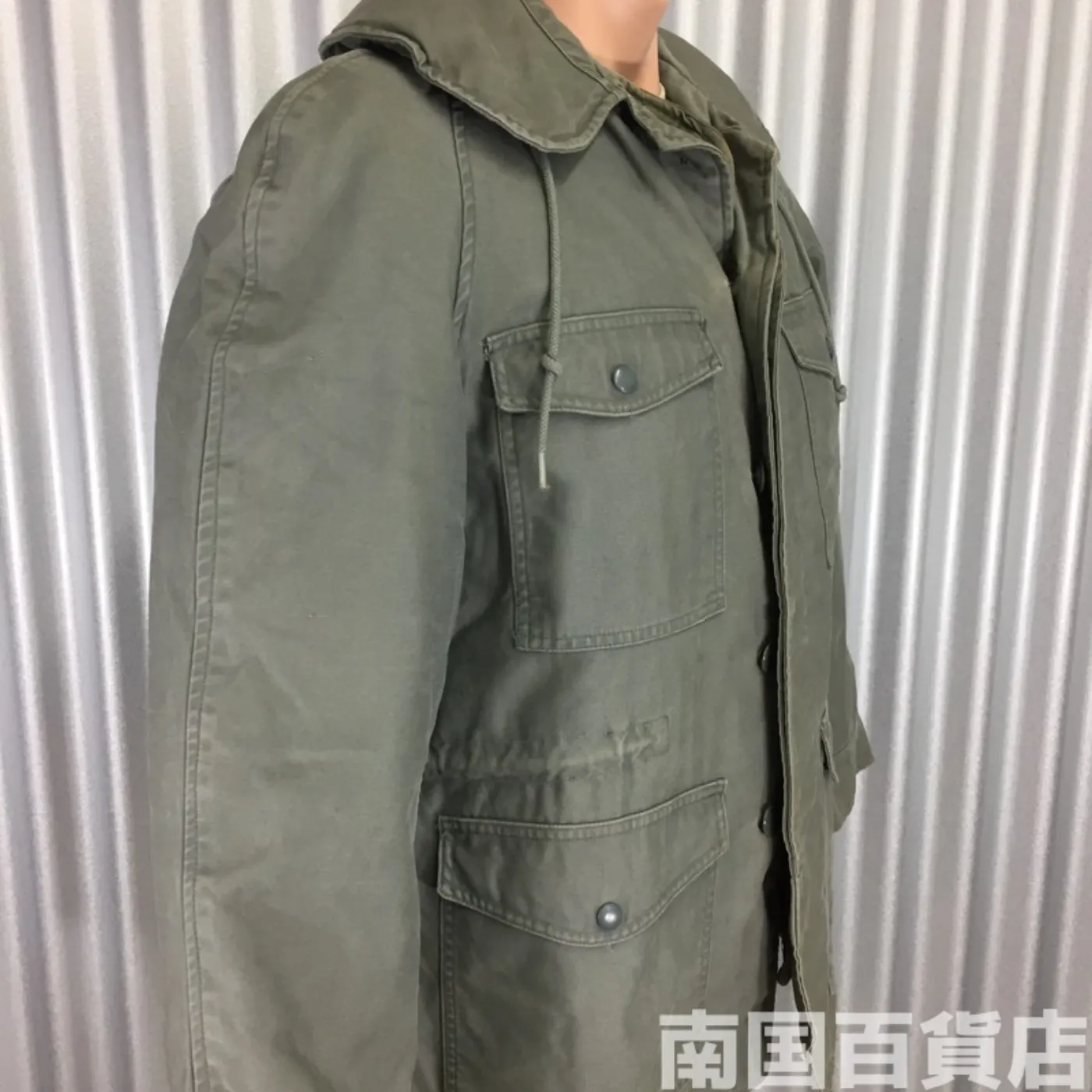 USAF フィールドジャケット SRサイズ 中古品 記録写真4