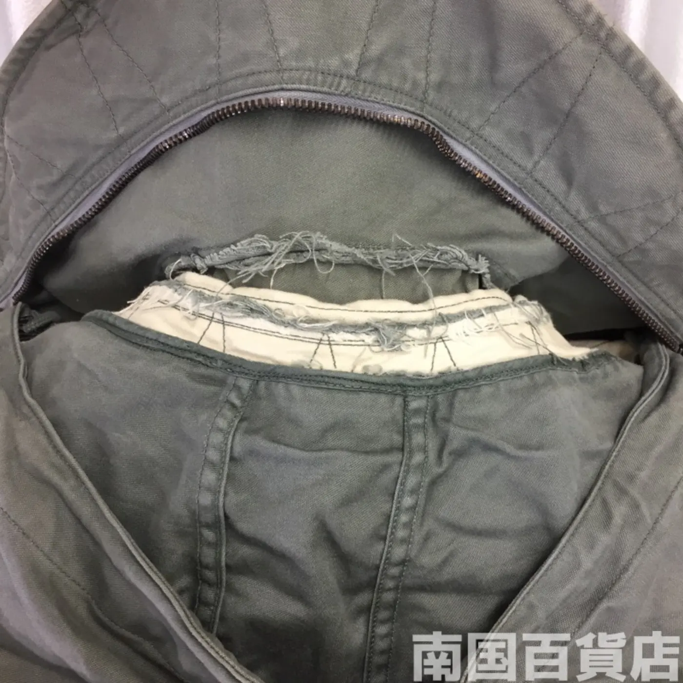 USAF フィールドジャケット SRサイズ 中古品 記録写真12
