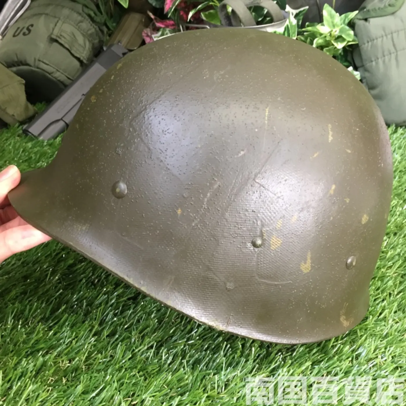 M2 ヘルメット インナー チンストラップ付き 中古品 記録写真12