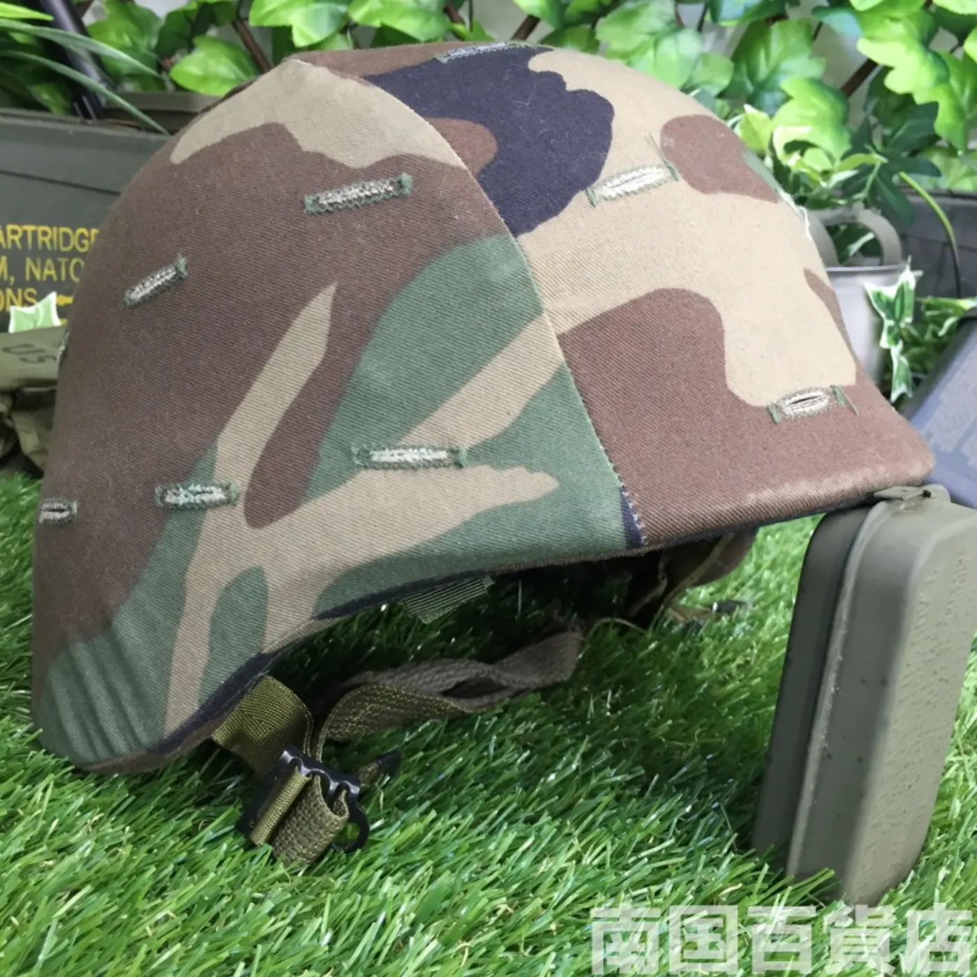 US(米軍)PASGTヘルメット(フリッツ・ヘルメット) 59~61cm 中古良品 記録写真3