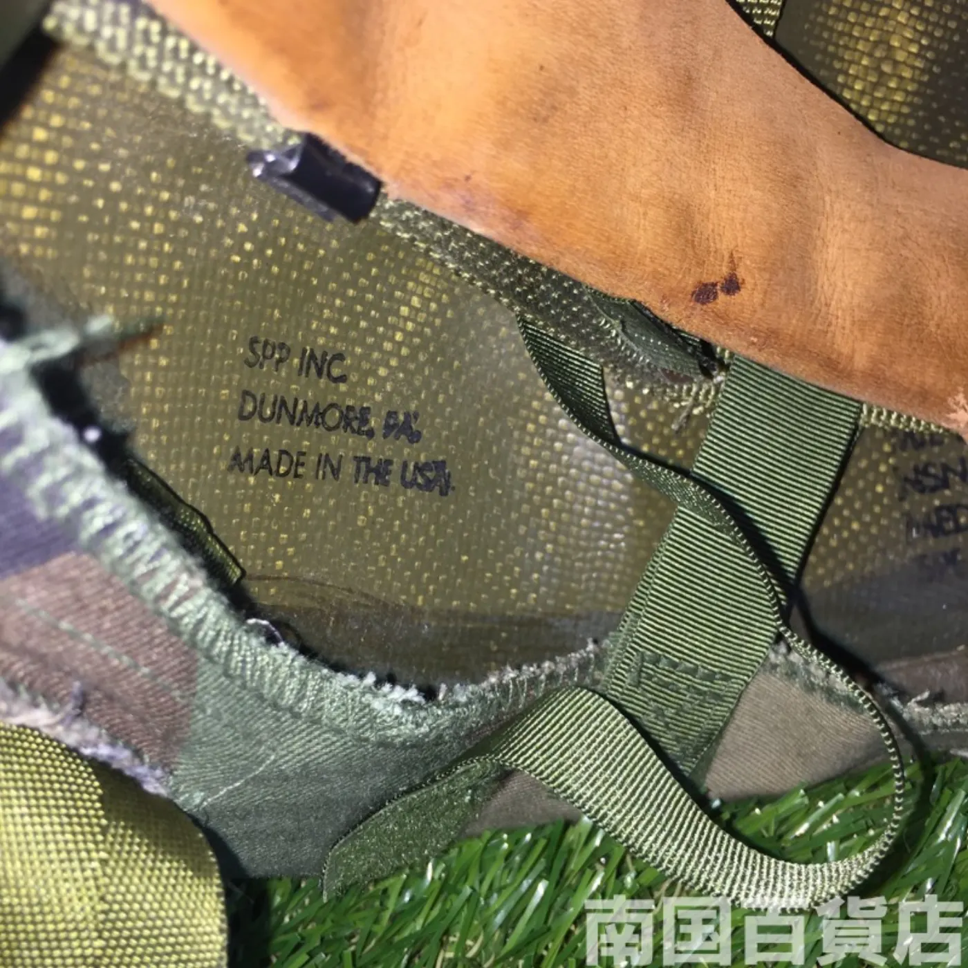 US(米軍)PASGTヘルメット(フリッツ・ヘルメット) 59~61cm 中古良品 記録写真8