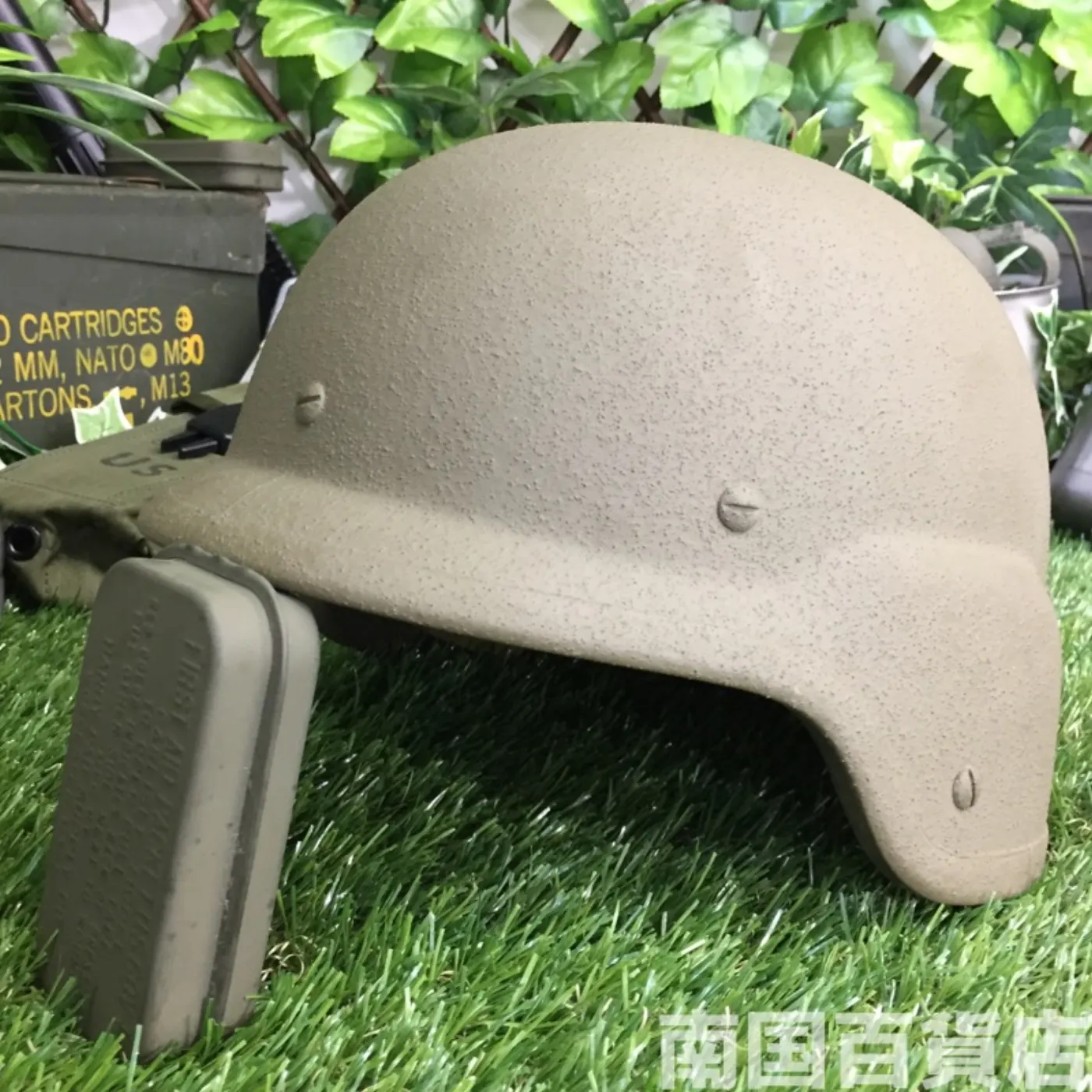 US（米軍）PASGTヘルメット（フリッツ・ヘルメット） 59～61cm 中古良品 記録写真2