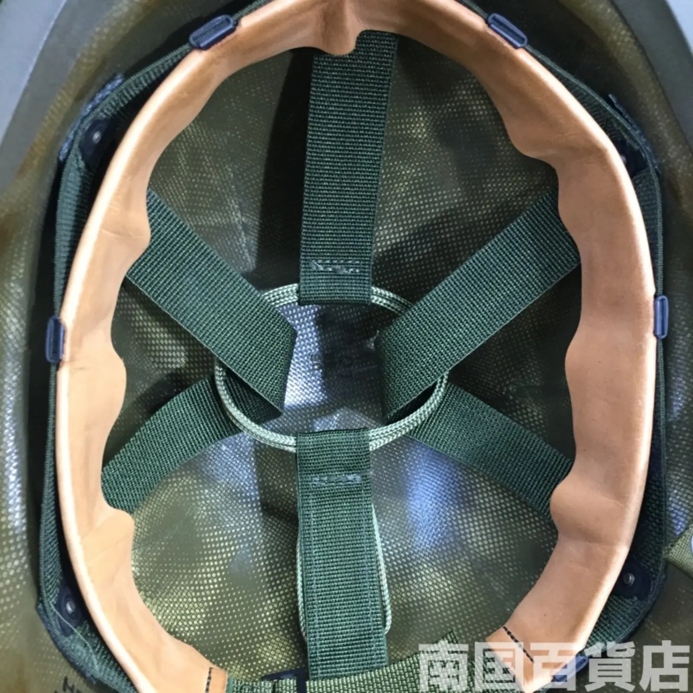 US（米軍）PASGTヘルメット（フリッツ・ヘルメット） 59～61cm 中古良品 記録写真9