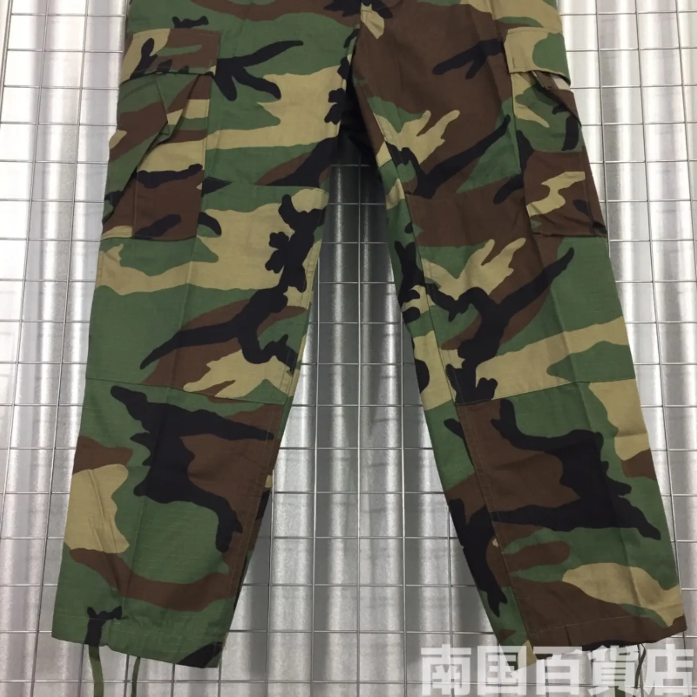 ウッドランド カモフラージュ 迷彩 パンツ M-XS 新品 記録写真8