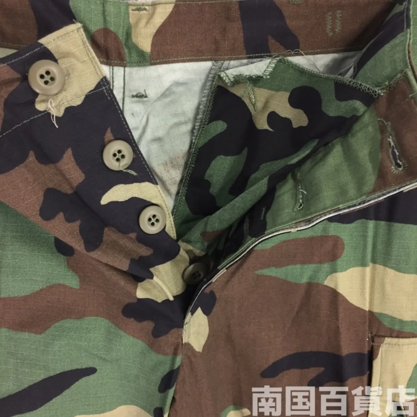 ウッドランド カモフラージュ 迷彩 パンツ M-XS 新品 記録写真6