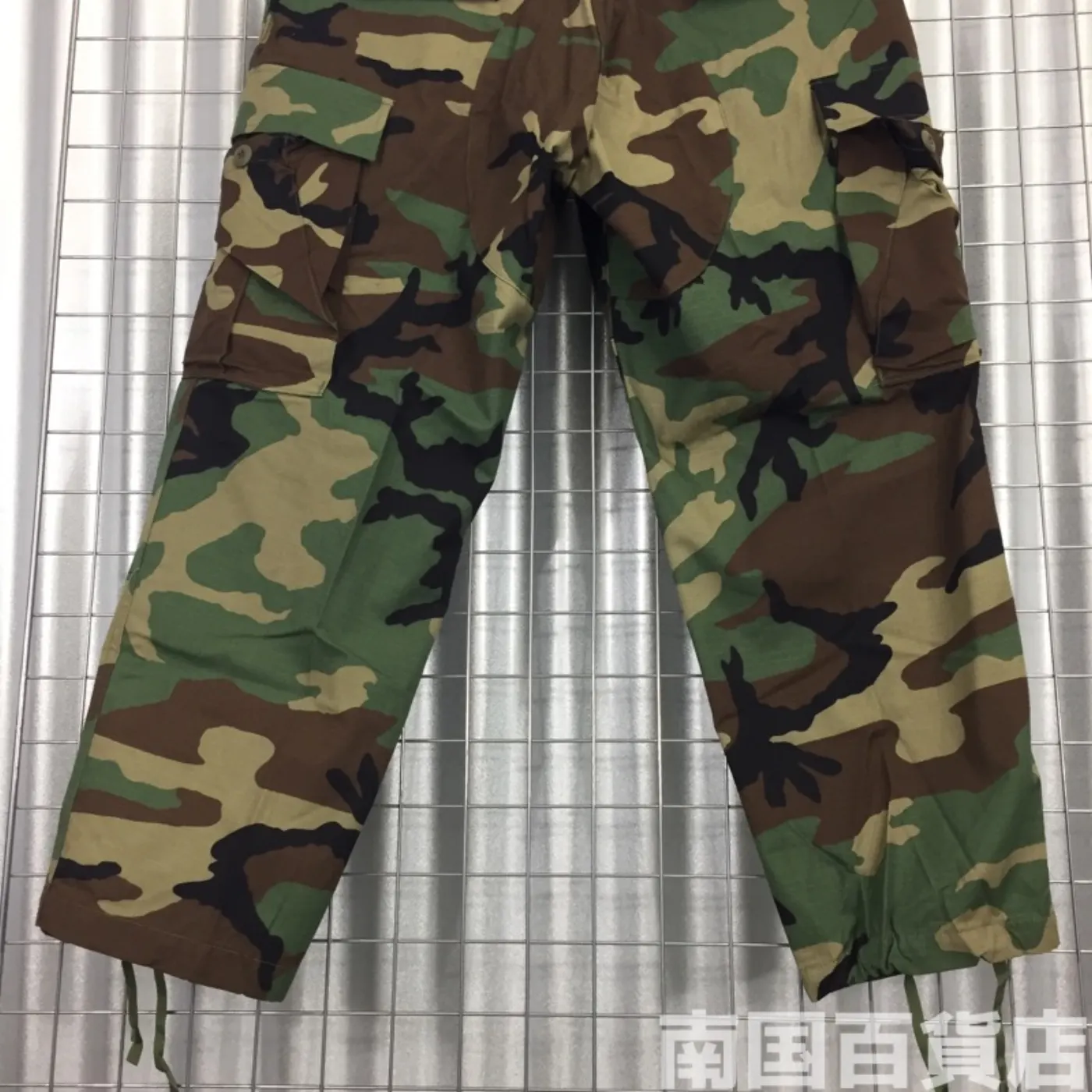 ウッドランド カモフラージュ 迷彩 パンツ M-XS 新品 記録写真9