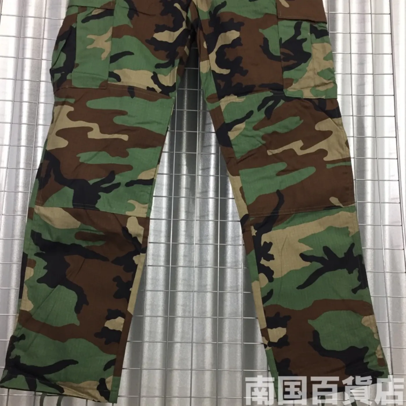 ウッドランド カモフラージュ パンツ M-L 中古良品 記録写真11