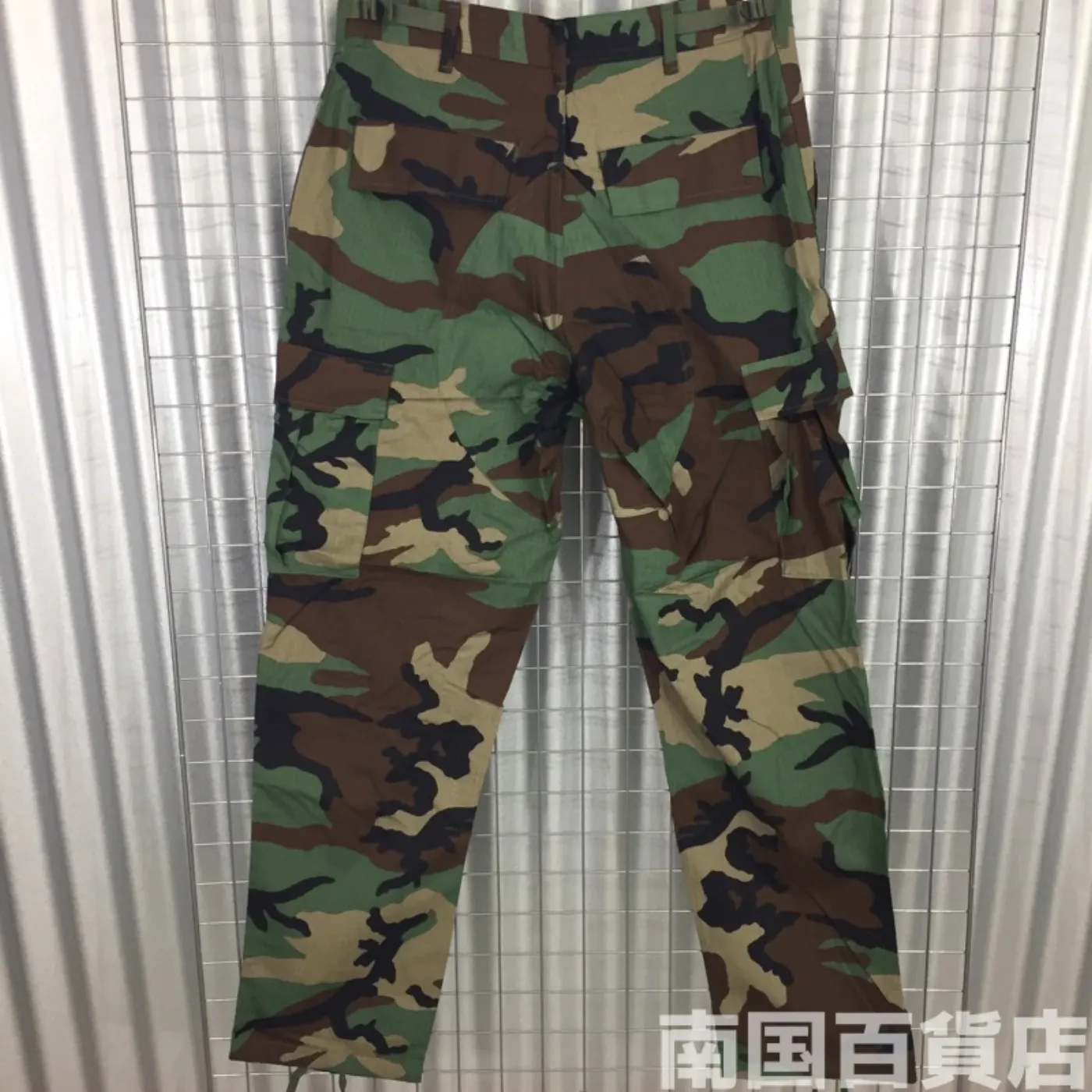 ウッドランド カモフラージュ パンツ M-L 中古良品 記録写真2