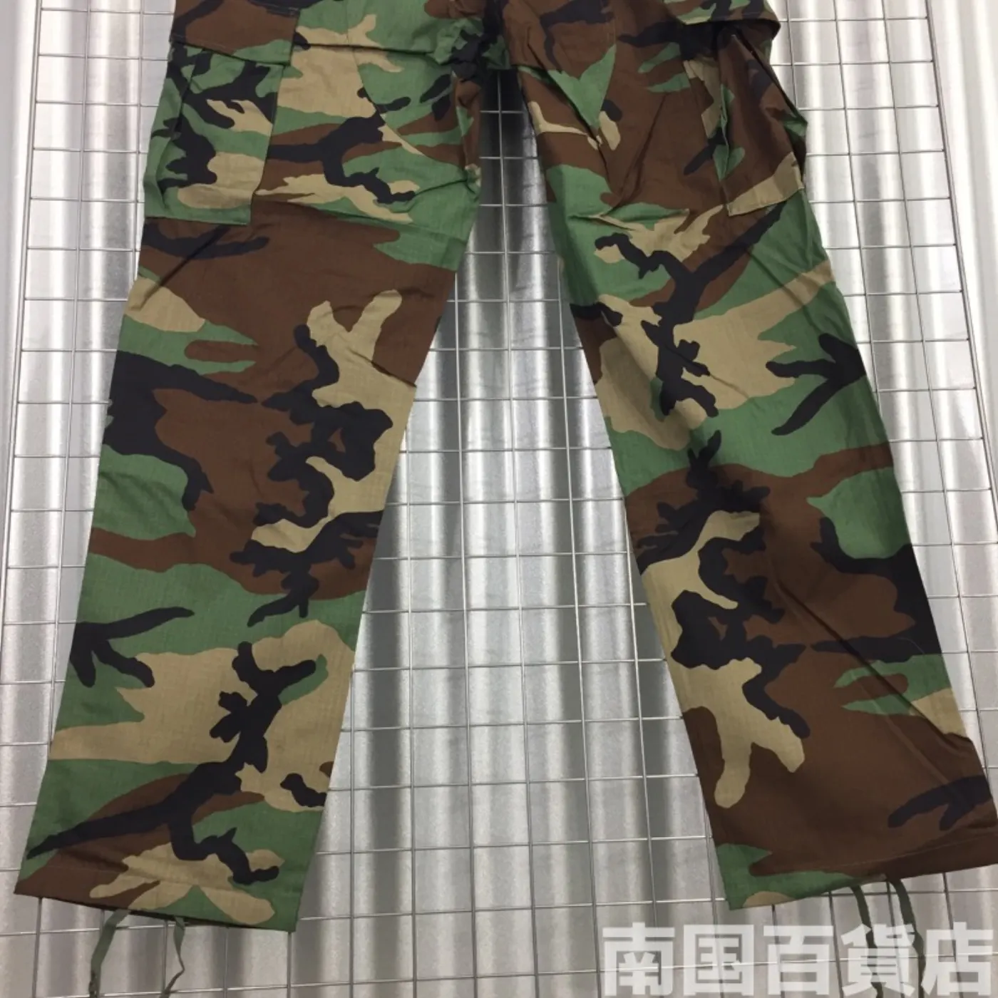 ウッドランド カモフラージュ パンツ M-L 中古良品 記録写真12
