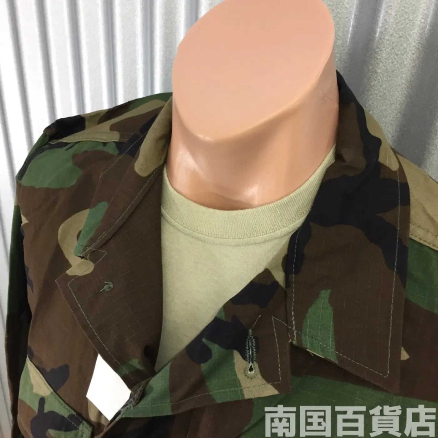 ウッドランド迷彩 ジャケット M-XXS 新品 記録写真7