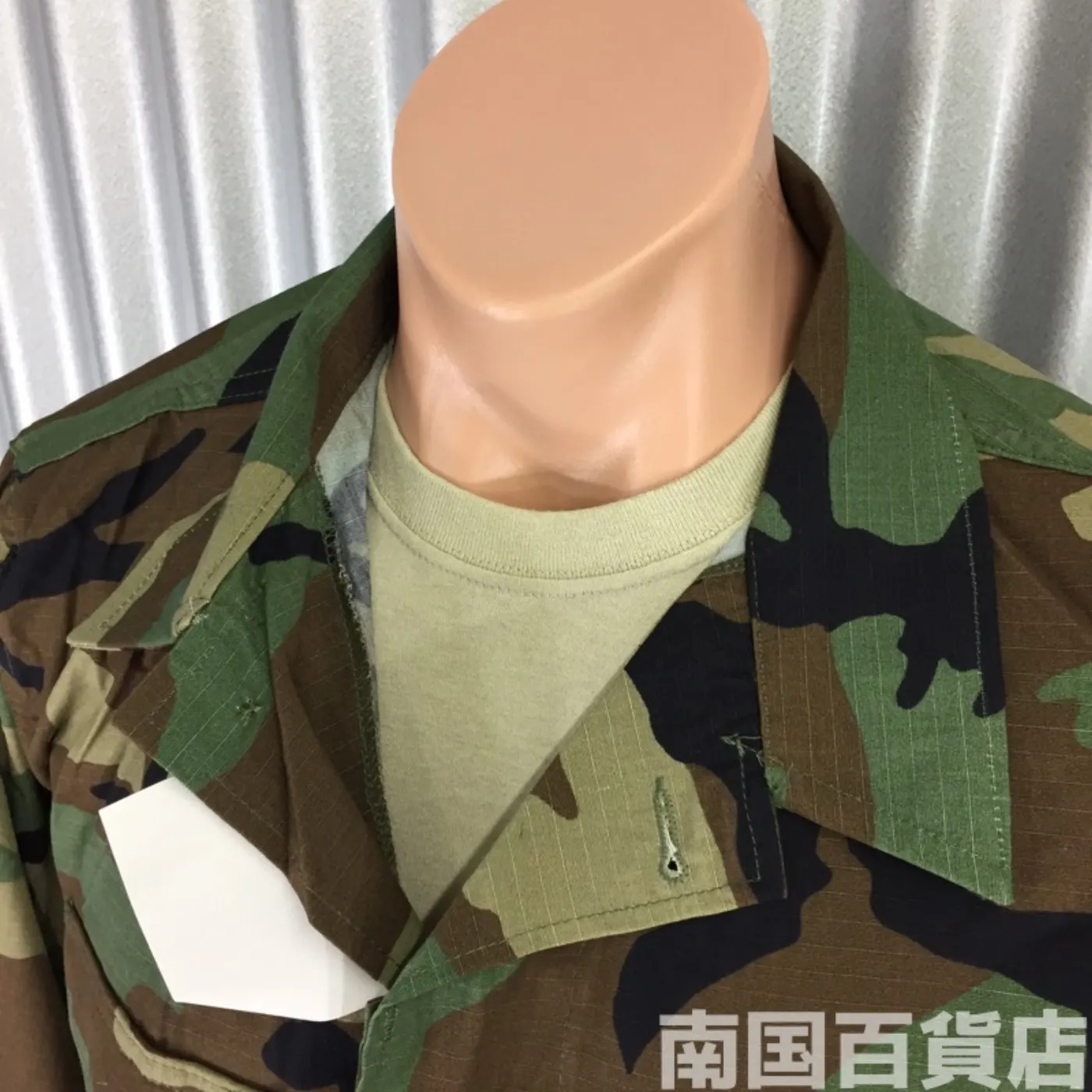 ウッドランドカモフラージュ ジャケット M-S 新品 記録写真3