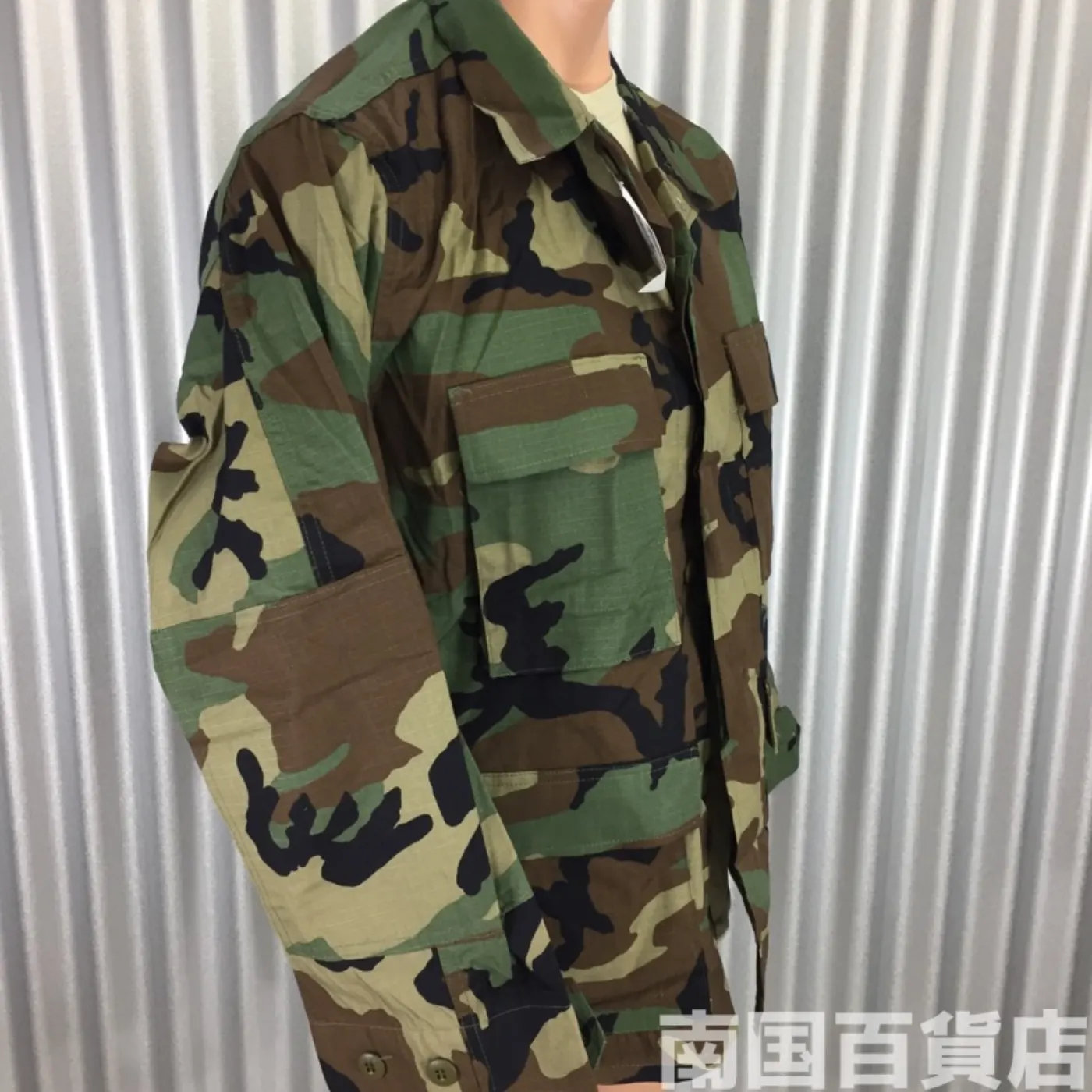 ウッドランドカモフラージュ ジャケット M-S 新品 記録写真6
