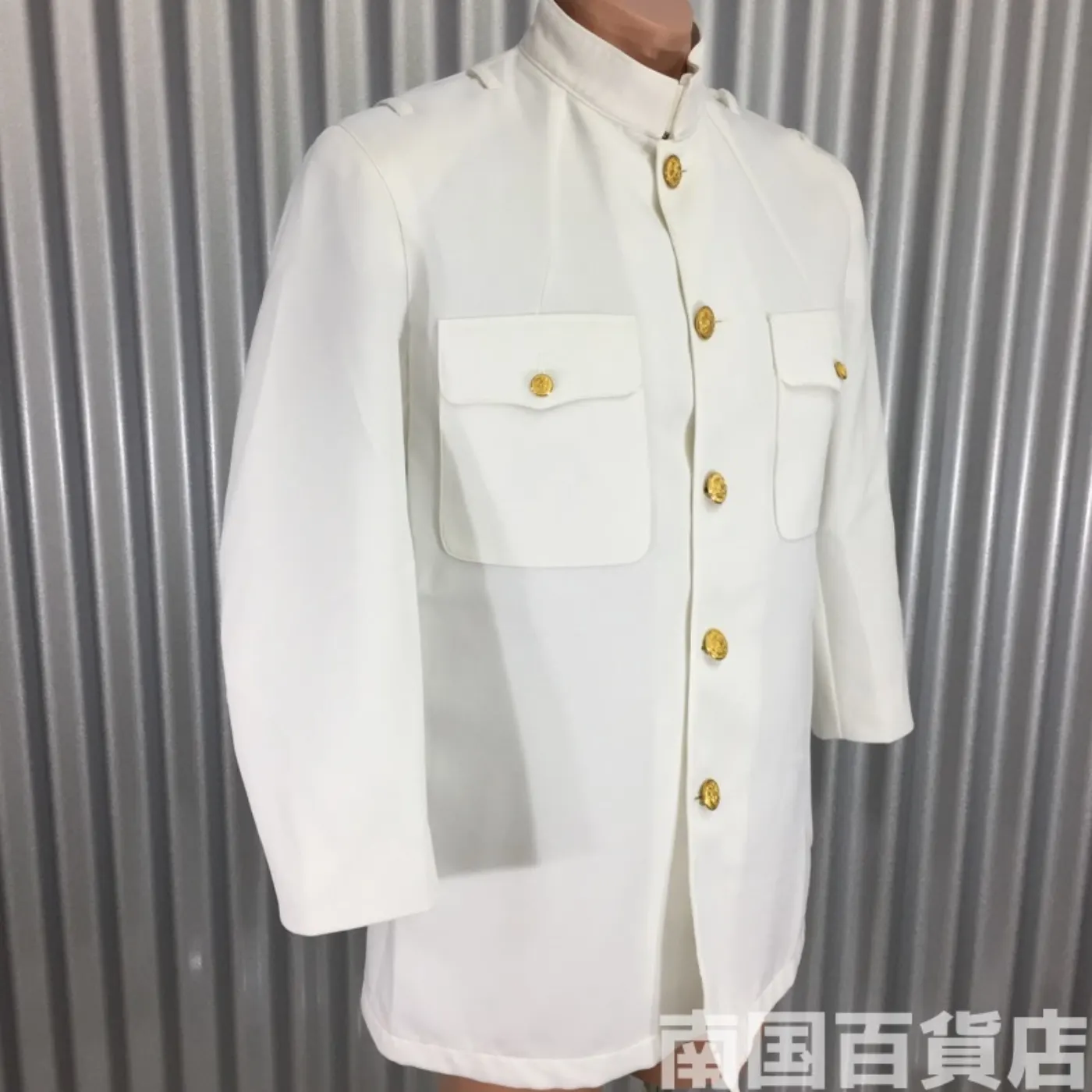 士官用ドレス・ホワイト(ジャケット) サイズ不明 新品 記録写真2