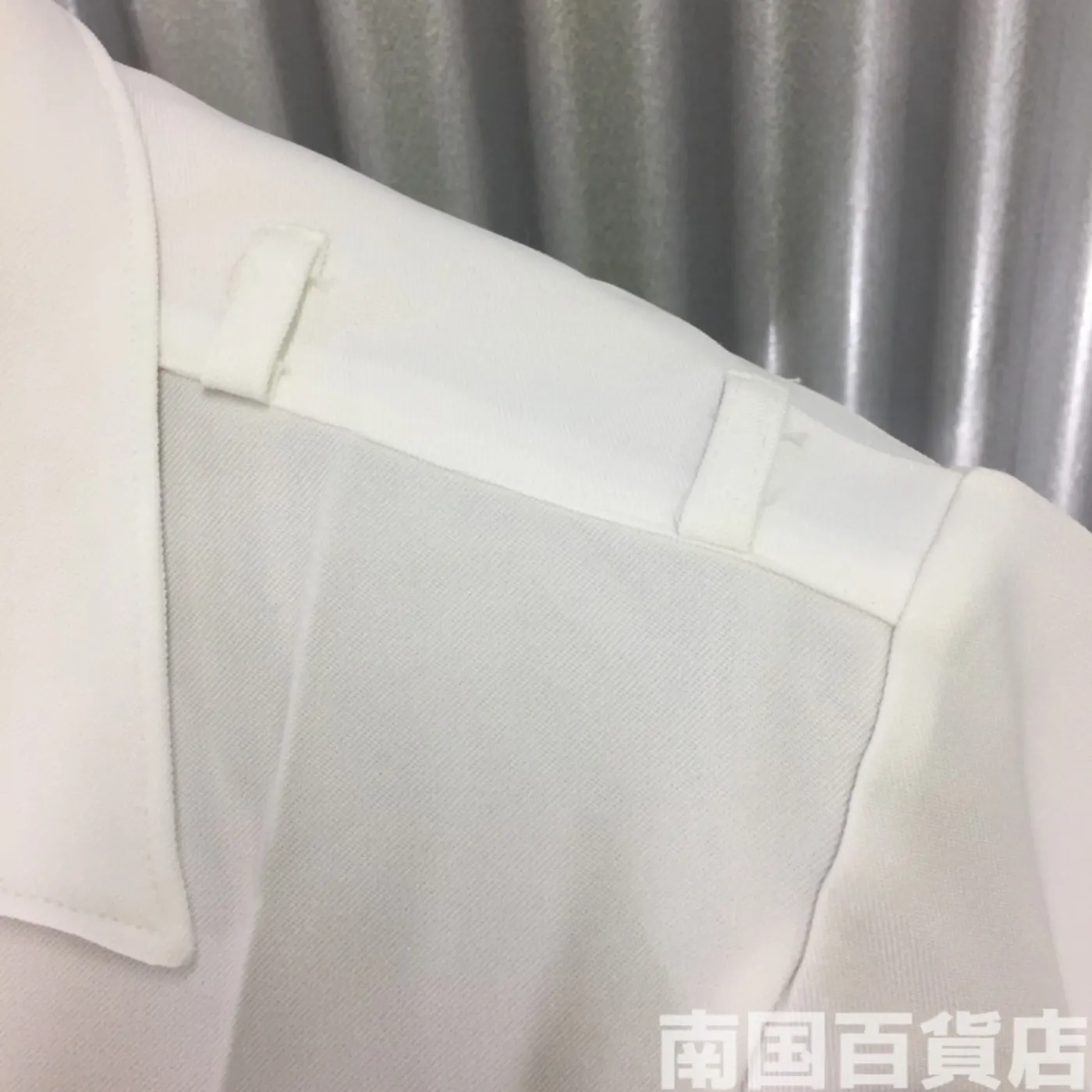 FlIng Cross CERTIFIED NAVY TWILLシャツ M 新品 記録写真7