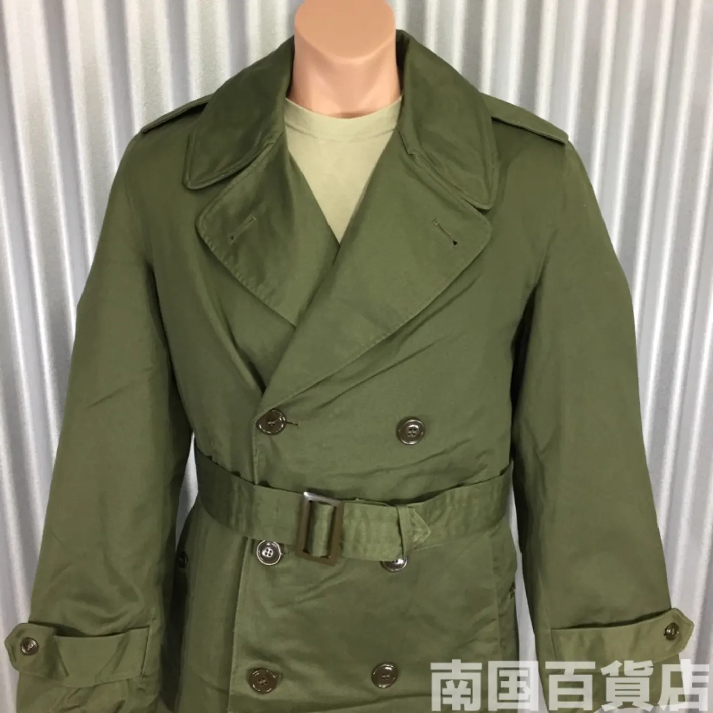 オールウェーザートレンチコート(ベルト付) S-R 中古良品 記録写真5