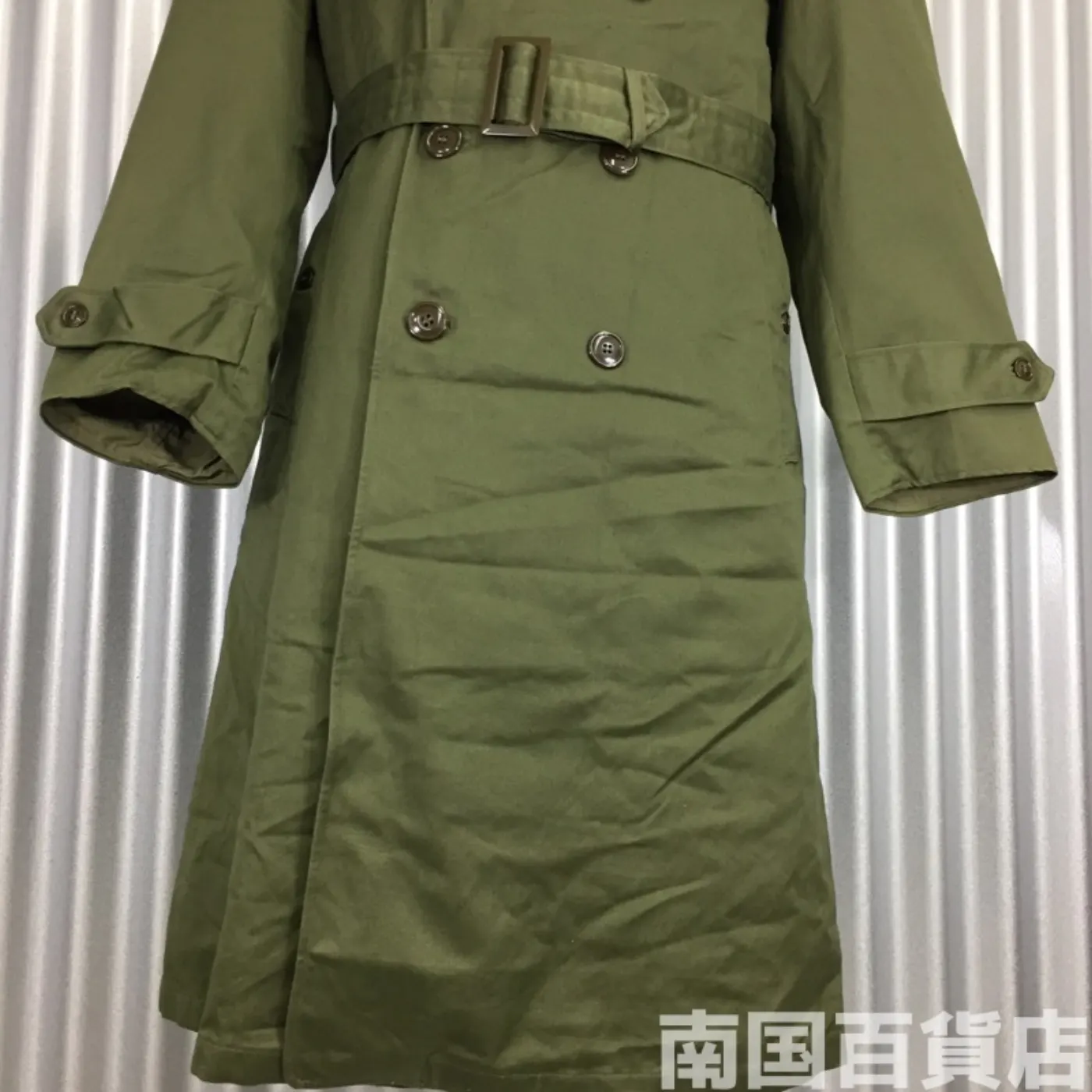 オールウェーザートレンチコート(ベルト付) S-R 中古良品 記録写真9