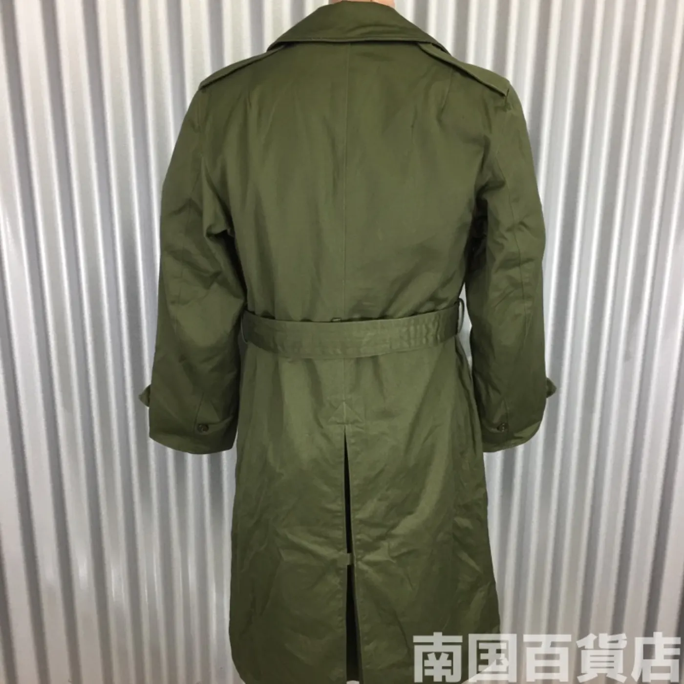 オールウェーザートレンチコート(ベルト付) S-R 中古良品 記録写真3