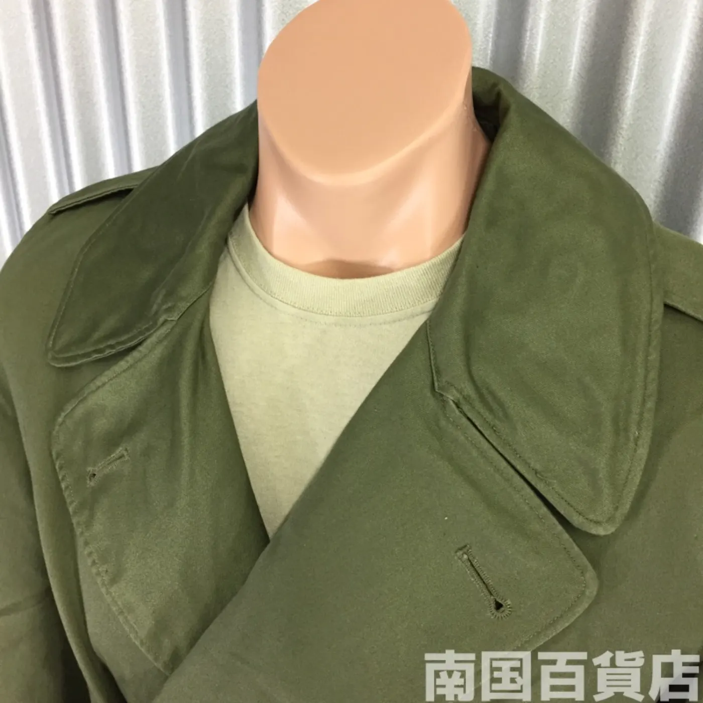 オールウェーザートレンチコート(ベルト付) S-R 中古良品 記録写真6