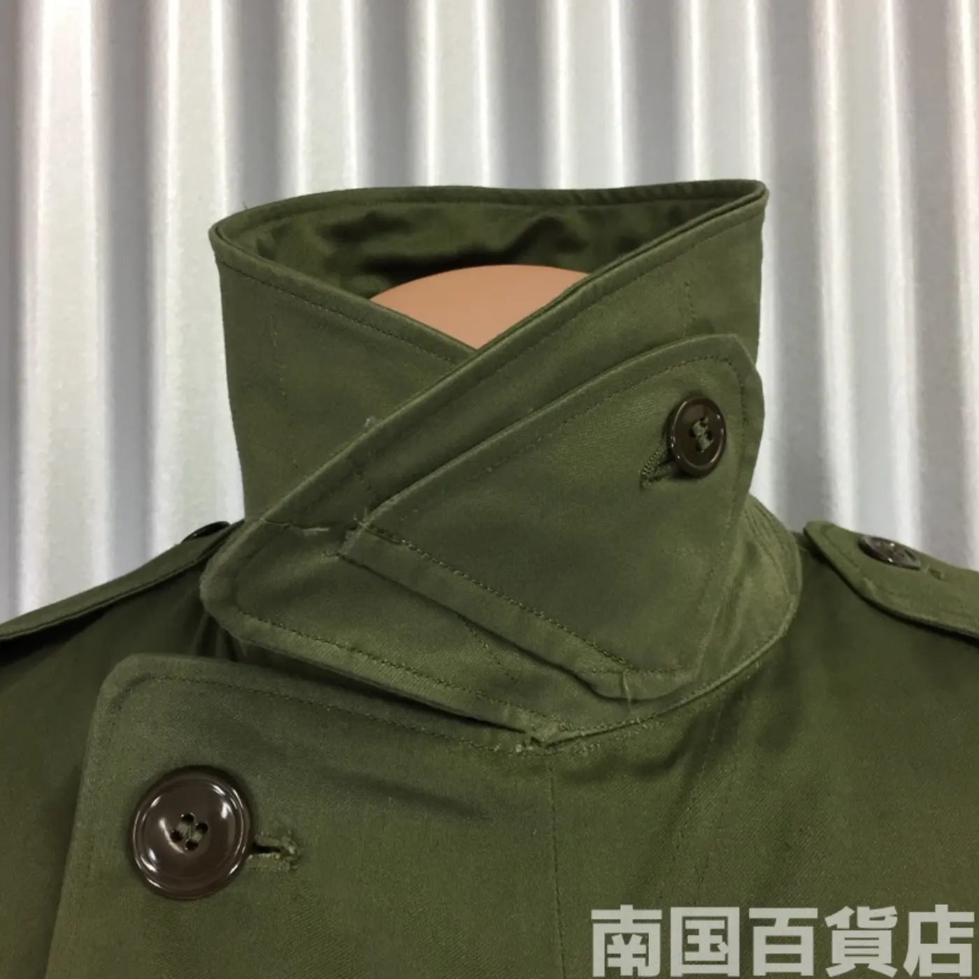 オールウェーザートレンチコート(ベルト付) S-R 中古良品 記録写真7