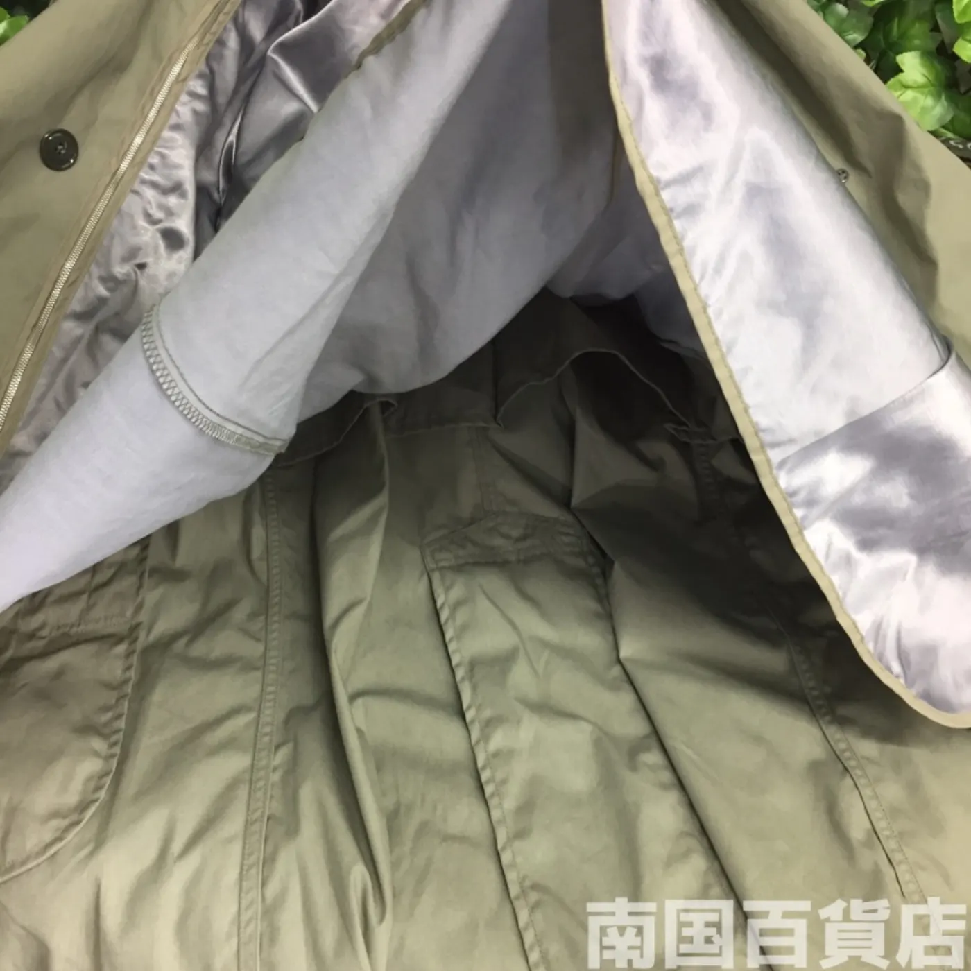 DSCP VALOR COLLECTION トレンチコートOD(レディース) 8R 新品 記録写真12