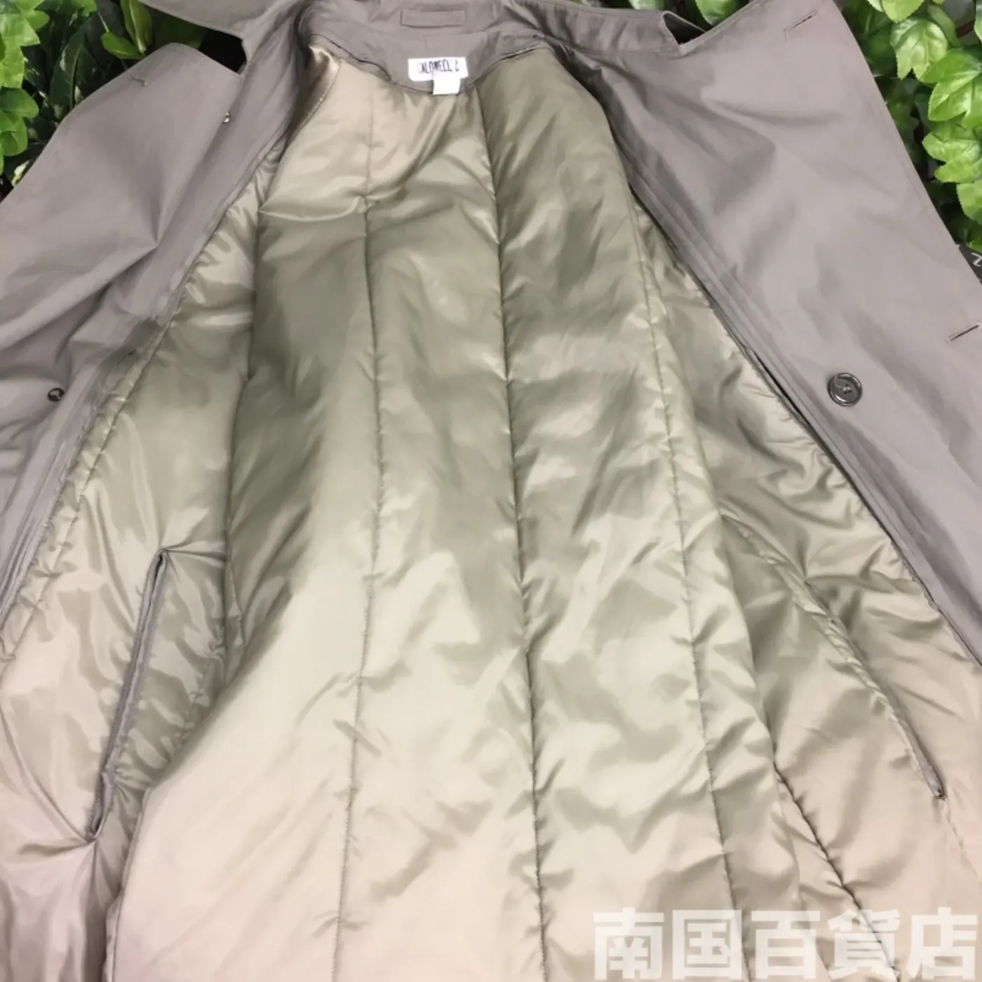 DSCP VALOR COLLECTION トレンチコートOD 42L 中古品 記録写真8