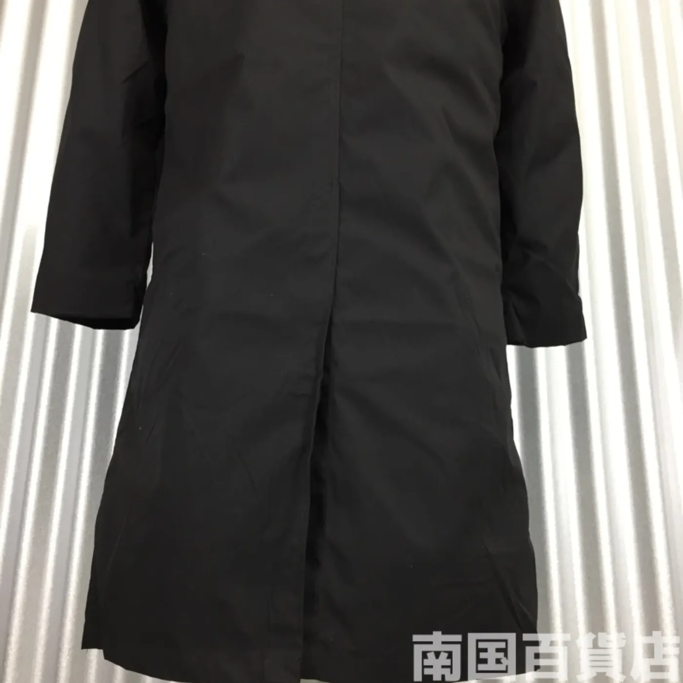 COAT ALL WEATHER MAN’S BLACK W/REMOVALE LINER 36S 新品 記録写真10