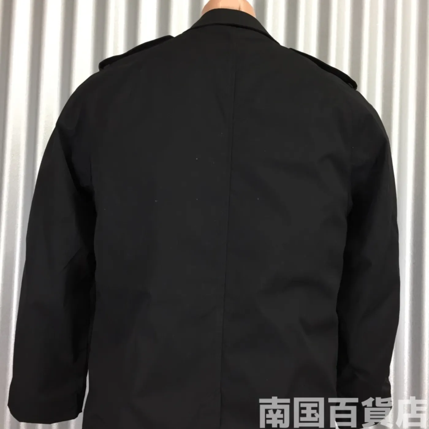 COAT ALL WEATHER MAN’S BLACK W/REMOVALE LINER 36S 新品 記録写真8