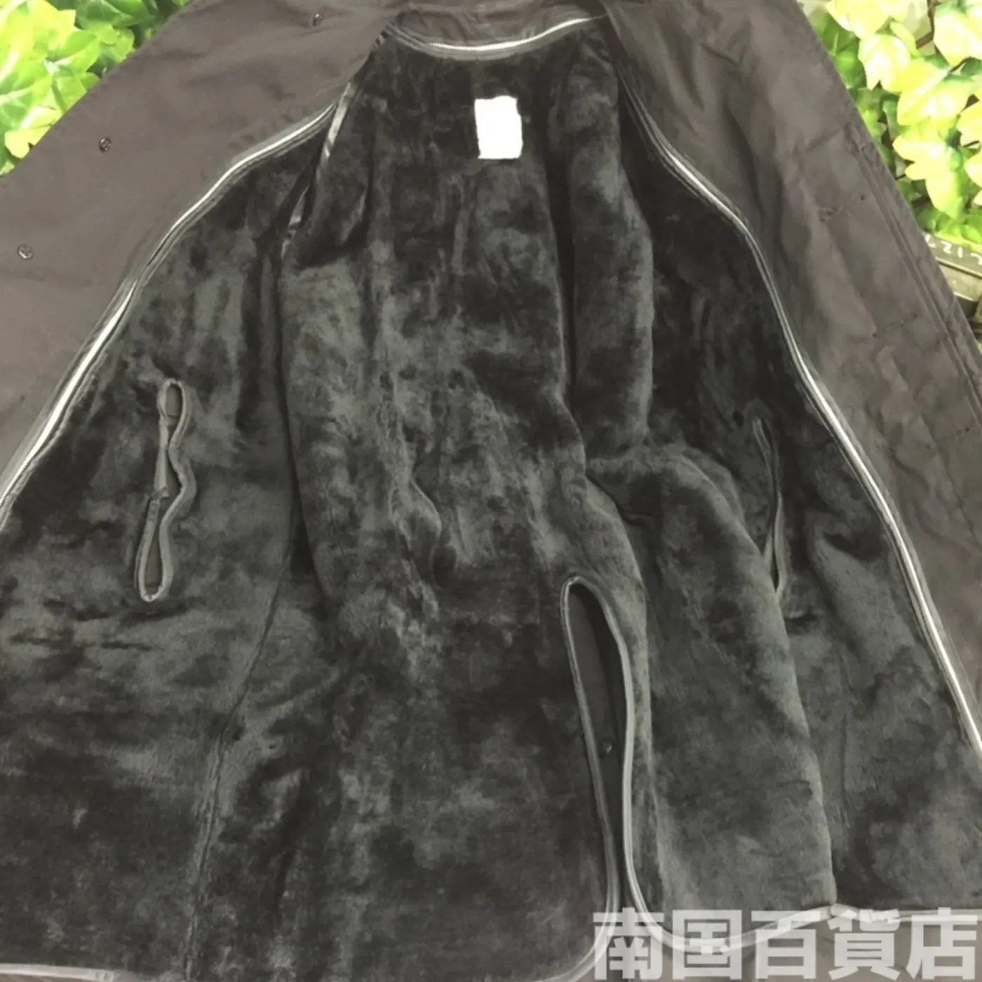 COAT ALL WEATHER MAN’S BLACK W/REMOVALE LINER 36S 新品 記録写真13