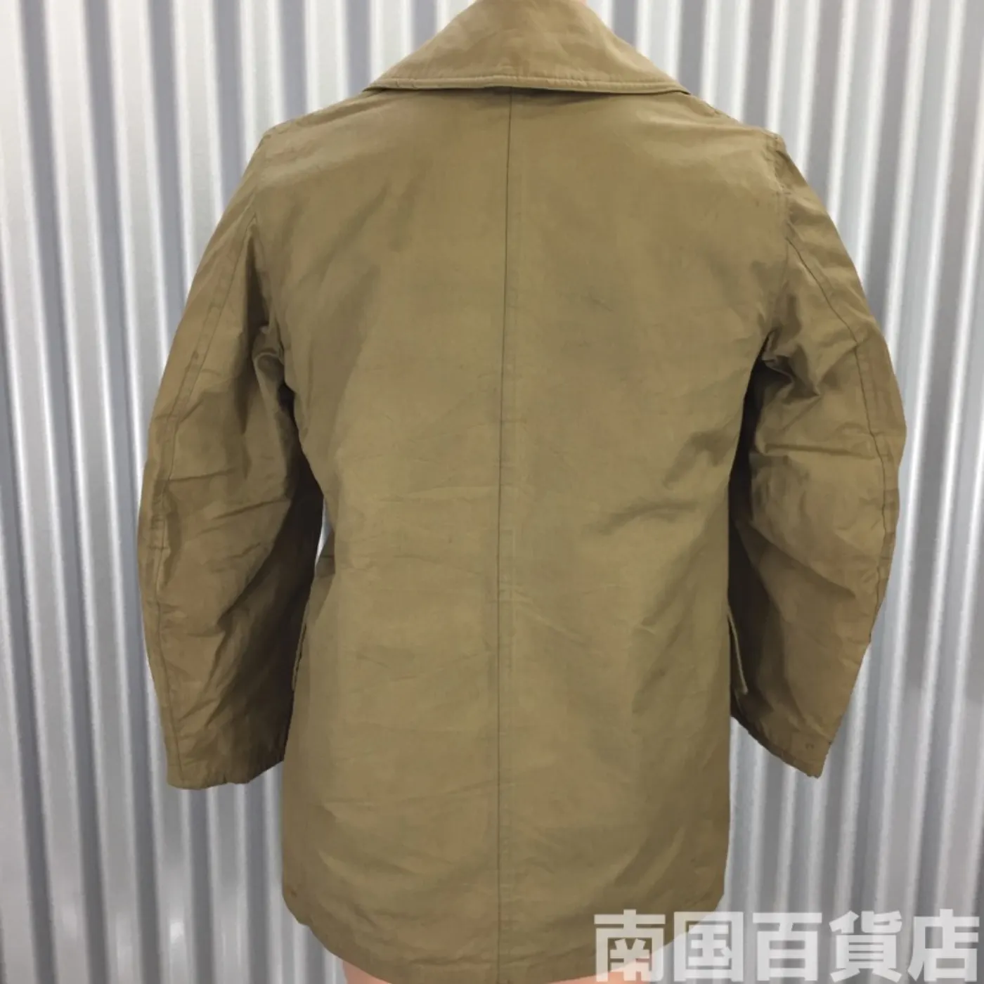 ミリタリーコート 36R 女性用 中古品 記録写真3