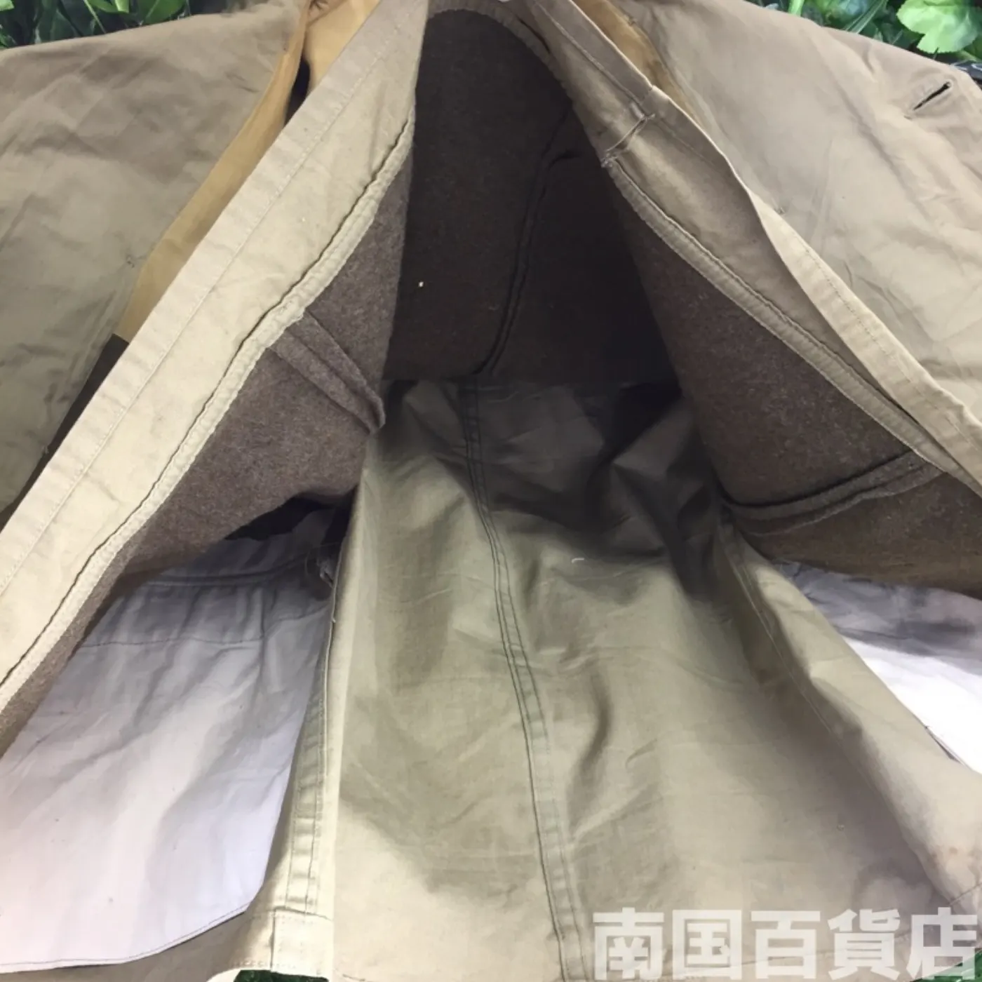 ミリタリーコート 36R 女性用 中古品 記録写真12
