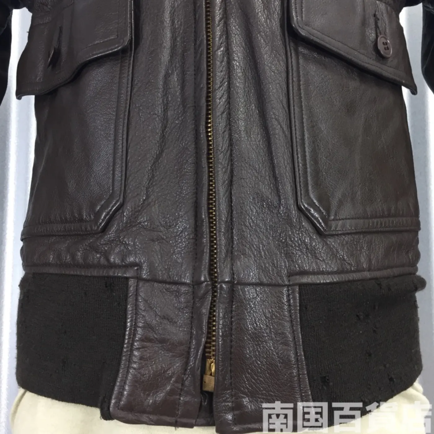 フライトジャケット 38 中古品 記録写真8