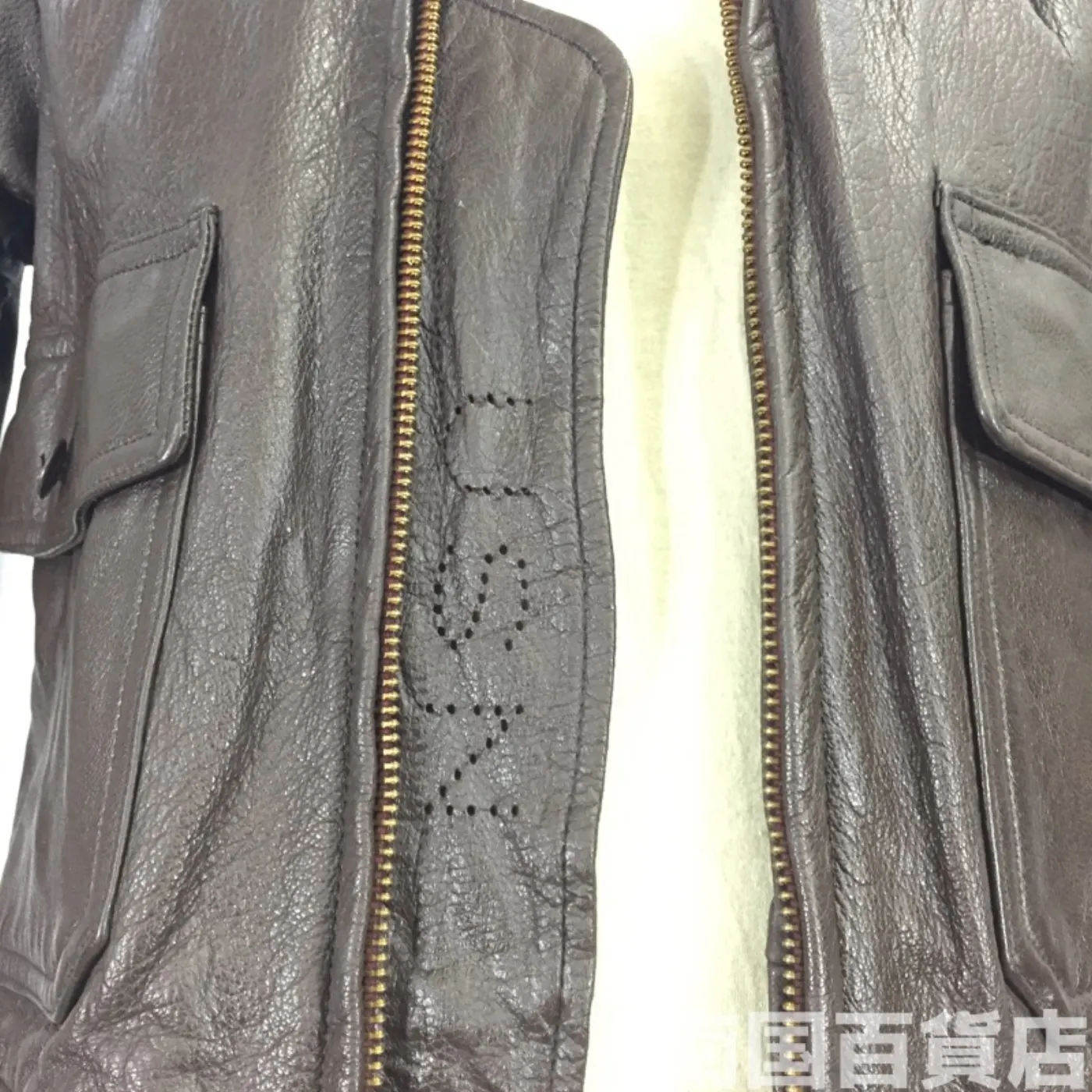 フライトジャケット 38 中古品 記録写真6