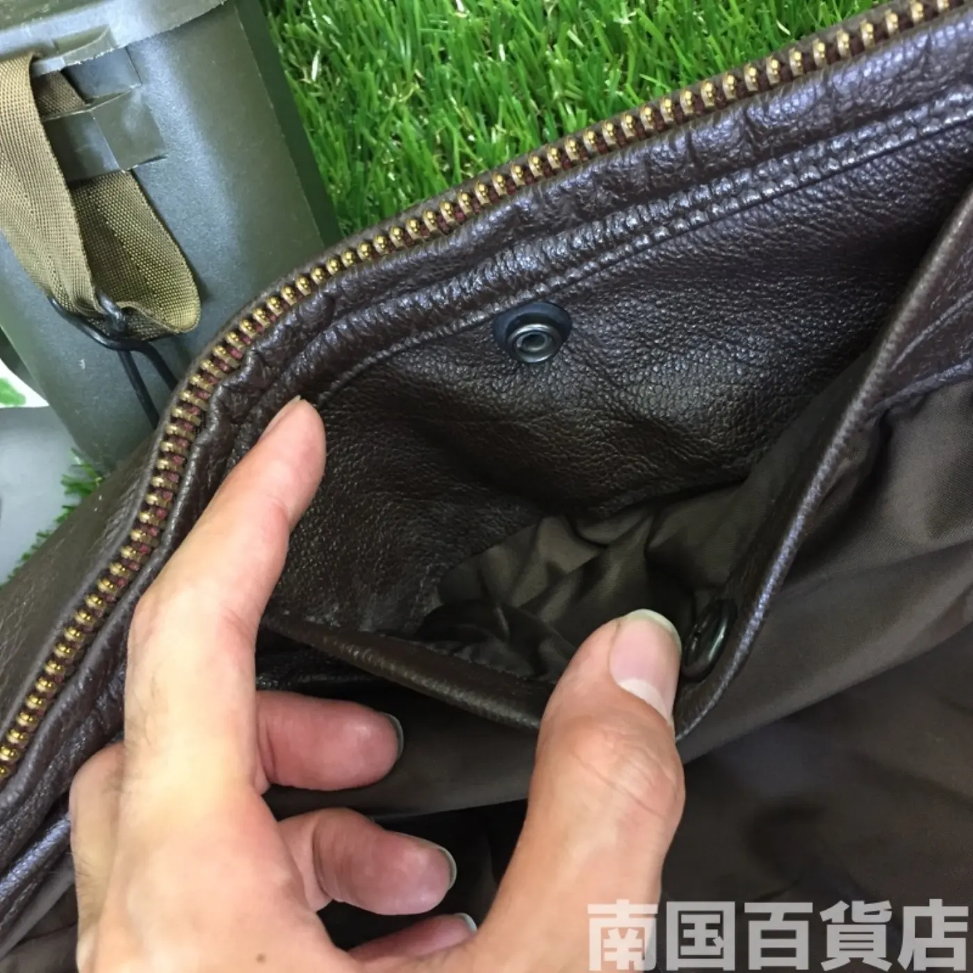 フライトジャケット 38 中古品 記録写真14