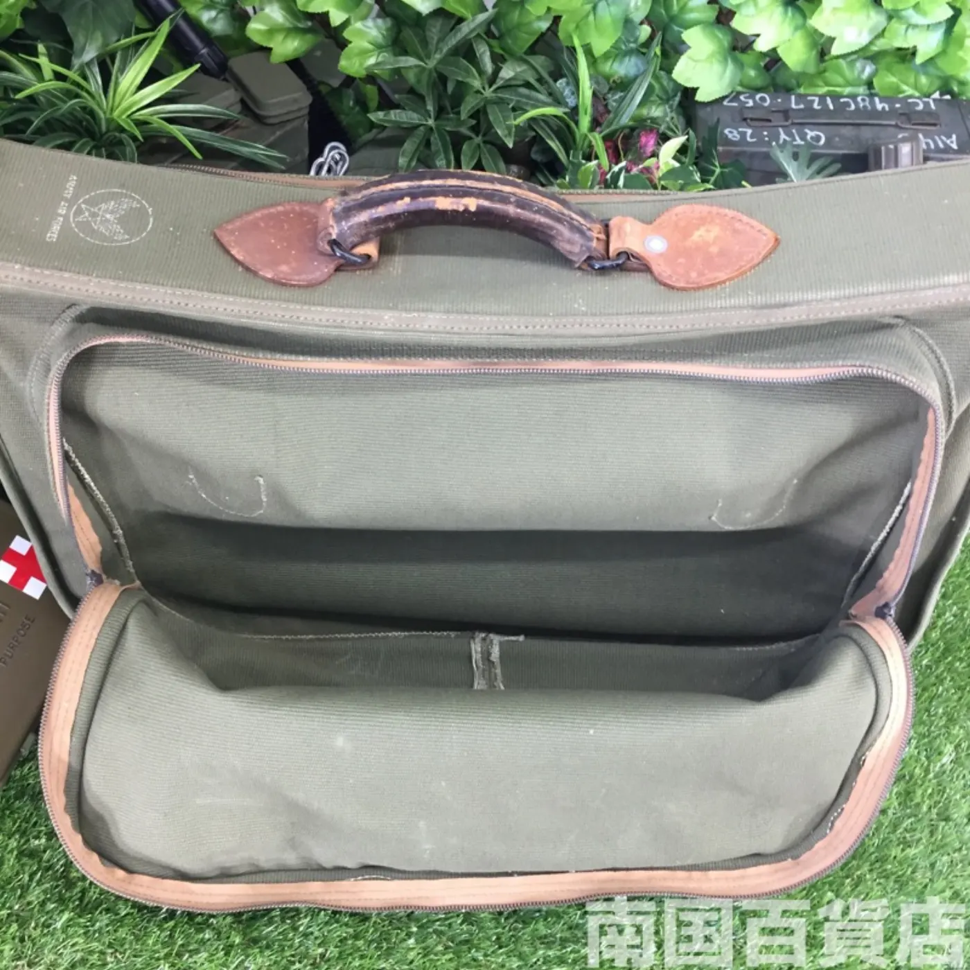US AIR FARCE ARMY バッグ 中古良品 記録写真11