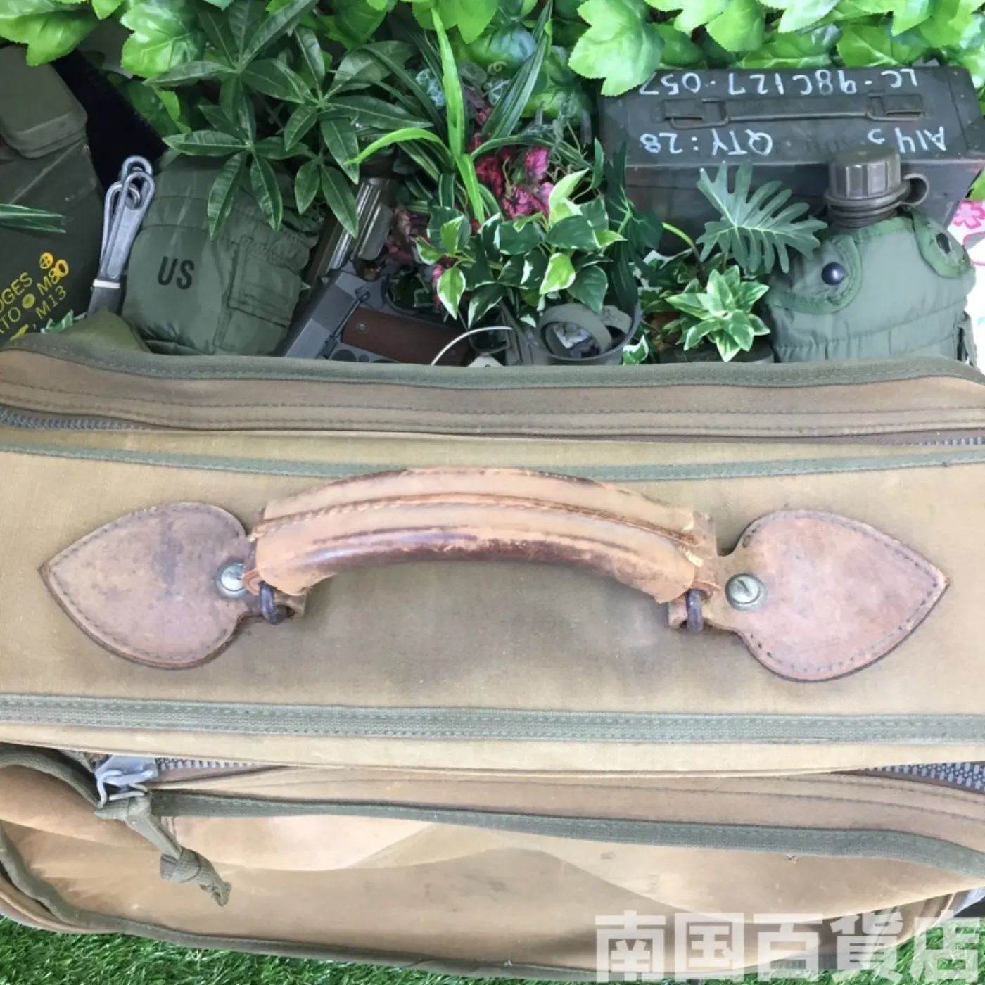 スーツケース ARMY AIR FORCES レア物 中古品 記録写真12