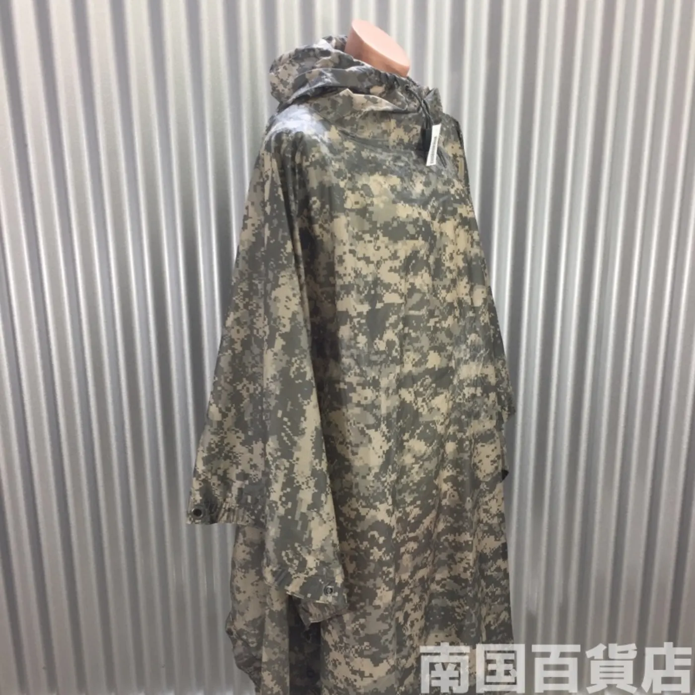 ポンチョ ACU 新品 記録写真2
