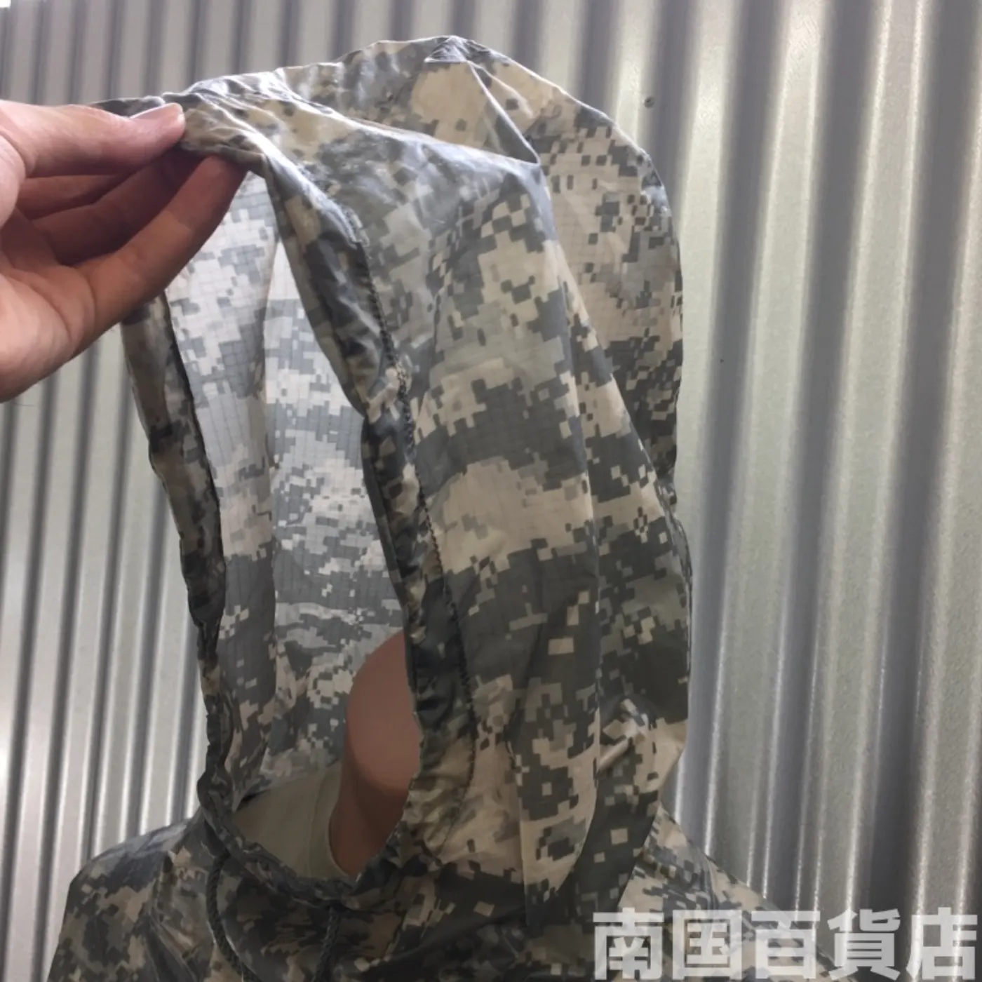 ポンチョ ACU 新品 記録写真4