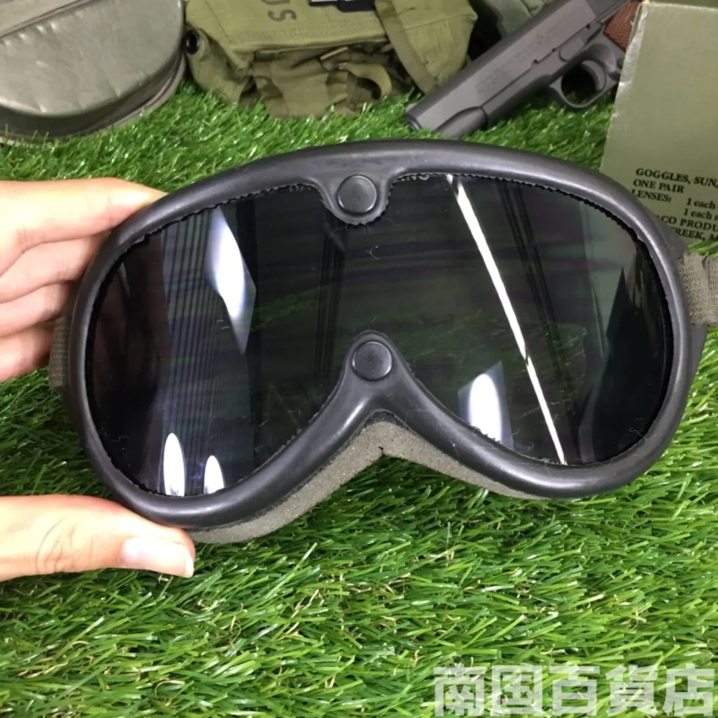 バリスティック ゴーグル クリアレンズ付き 新品 記録写真2