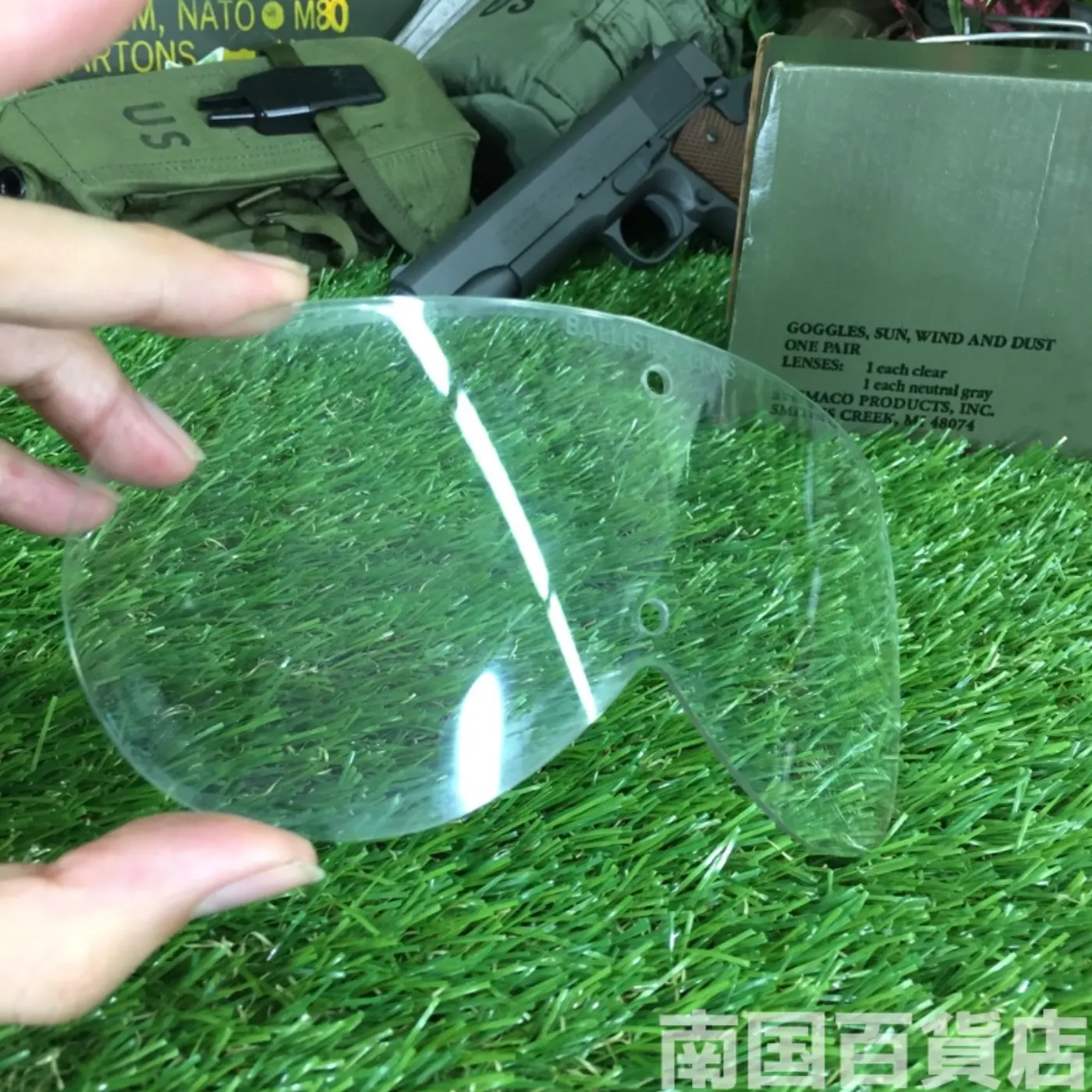 バリスティック ゴーグル クリアレンズ付き 新品 記録写真7