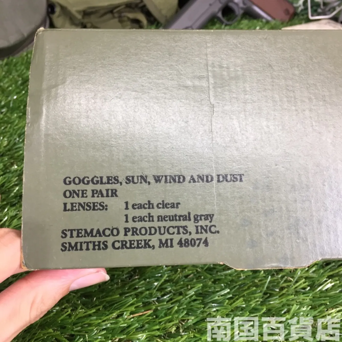 バリスティック ゴーグル クリアレンズ付き 新品 記録写真10