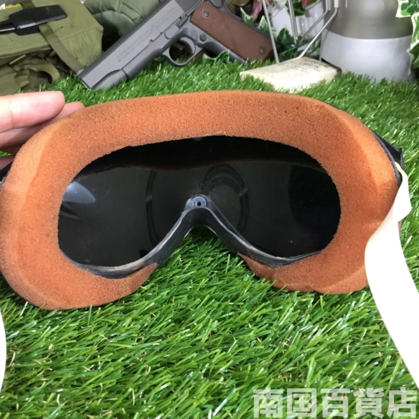 ミリタリーデザートゴーグルセット(換えレンズ、収納ケース付) 記録写真13