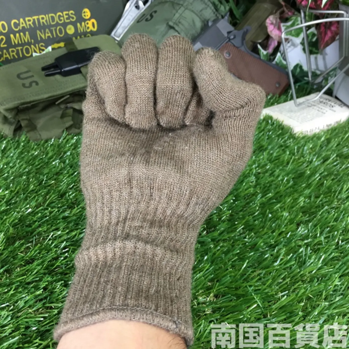 米軍 COLD WEATHER LIGHT WEIGHT グローブ 中古品 記録写真3