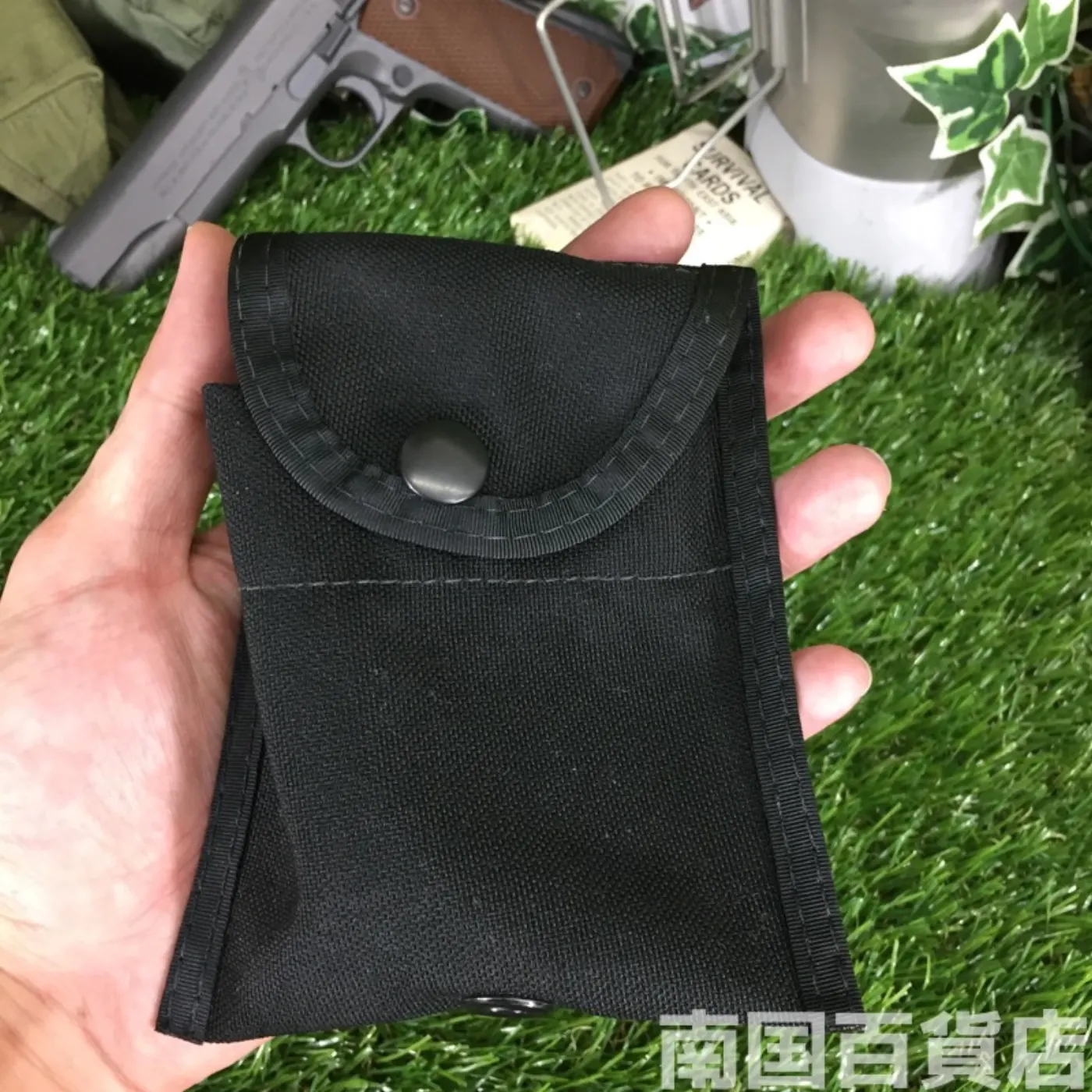 コンパスポーチ (黒色) 記録写真3