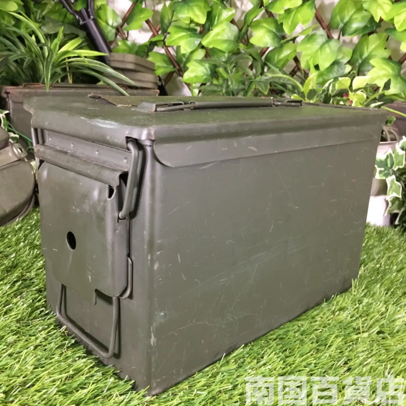 アーモボックス 文字入り 中古品 記録写真2