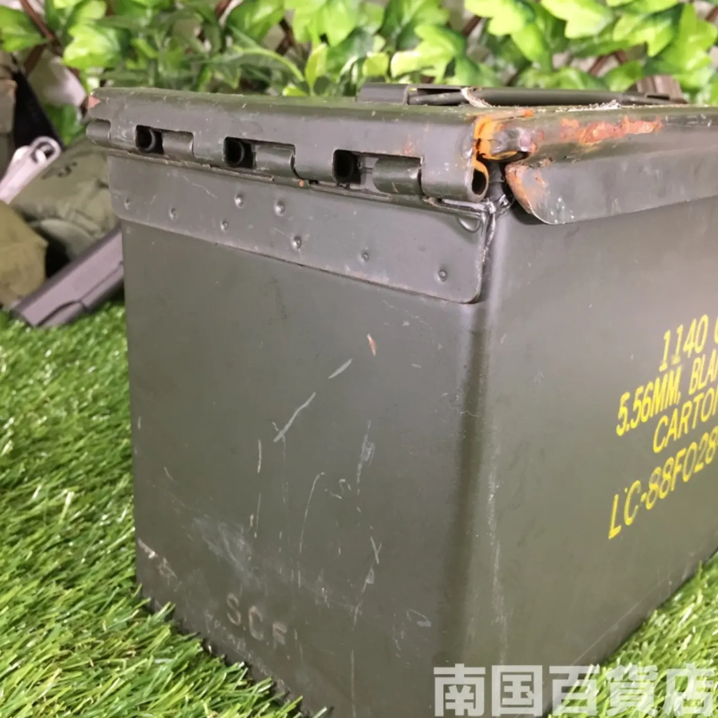 アーモボックス 文字入り 中古品 記録写真8