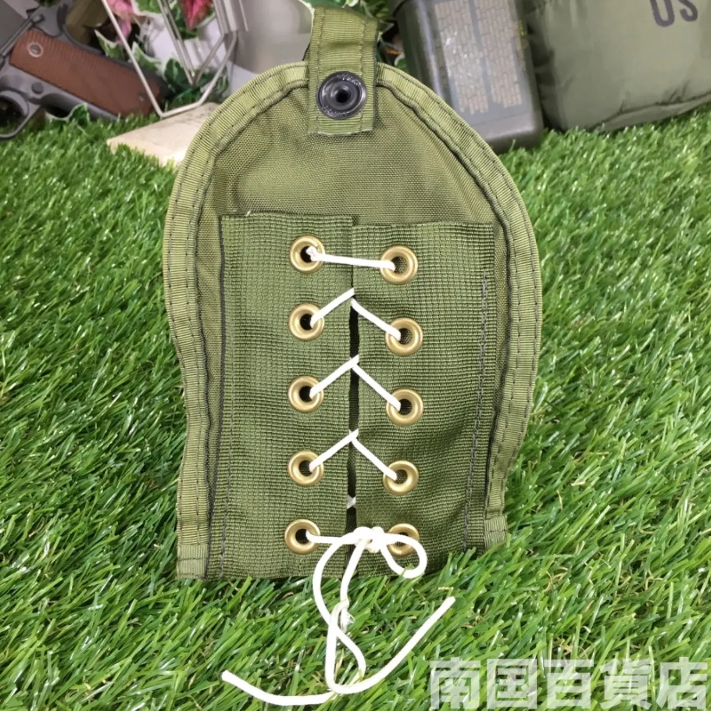 ストロボライトポーチ（新品）OD 記録写真2