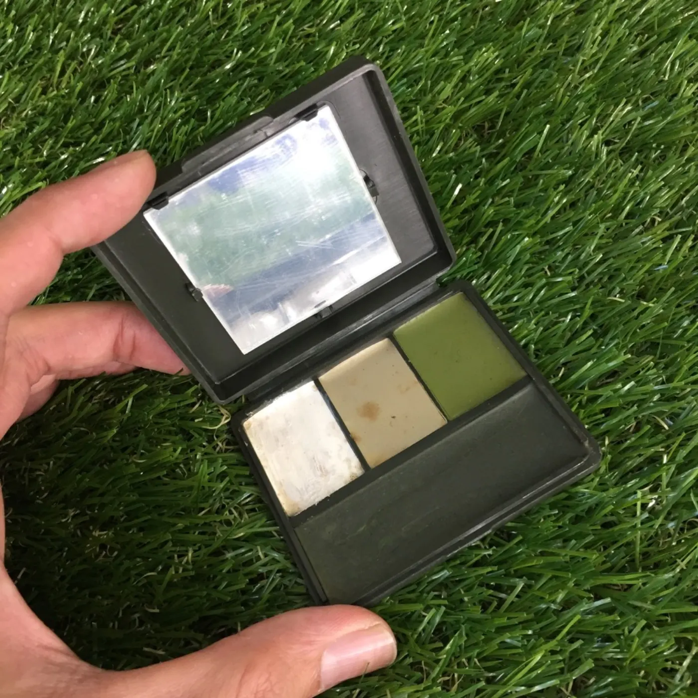 フェイスペイント ドーラン 4色 中古品 記録写真4